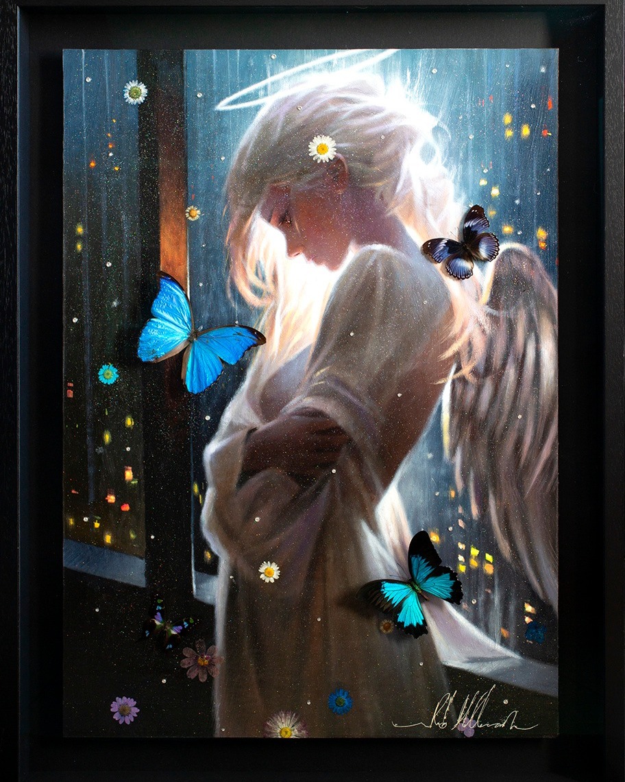 @robhefferan is an incredible artist who uses oil on canvas to create stunning works. I have had the pleasure of collaborating with him on a set of paintings titled Angels. Using REAL insects to bring an extra layer to his artwork. 🎨🖼
This is the second time I have had the opportunity to work with Rob. If you are interested in buying an original painting from him, you can do so here: https://www.gallery21.co.uk/artists/rob-hefferan/2396/?data_source=both&artist_local_id=237
You can view other works and purchase prints on his website: https://www.robhefferan.net
Just be sure to mention where you came from 🖤
#oiloncanvas #oiloncanvasart #oiloncanvaspainting #paintingsforsale #entomologyforsale #entomology #entomologyart #angelspainting #artist