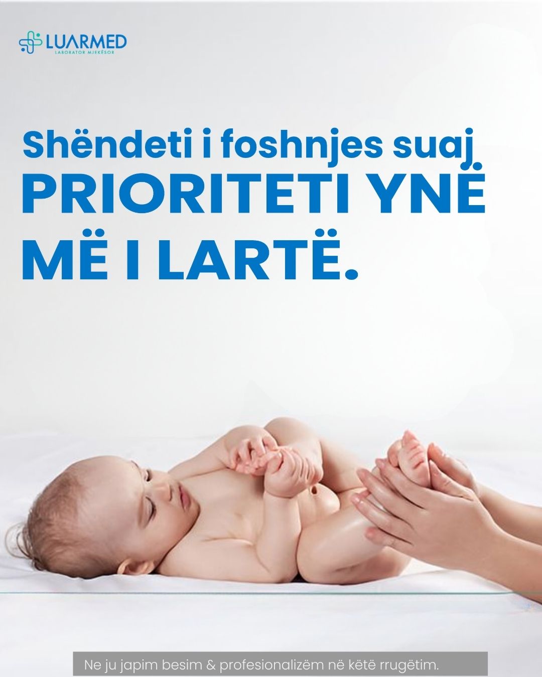 Një vështrim në botën e rritjes së foshnjes suaj.
Për rezervime dhe informacione kontaktoni në:
📲0675000414
📍Adresa: 9 Rruga “Andon Zako Çajupi”, pèrballè postès nr.8
(Zayed Bussiness Center), Kati 2
www.luarmed.com
#luarmed#klinikemjekesore#pediatri#pediatria👶#luarmedlaborator #kujdesindajfemijeve