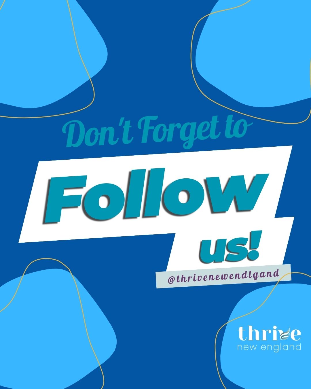 Instagram followers, we need you!
When we asked you to help us get followers this month, we had 879 followers on Facebook, 302 on Instagram. As of today, we have 921 followers on Facebook! Instagram is up to 305 followers...
Instagram people, we know you are out there and you love to support amazing causes like Thrive! Keep sharing our posts and encouraging your followers to follow us, too!
Facebook friends, keep up the good work! We are so close to 1,000 followers and we'd love to celebrate the end of the month with a huge social media win. We can do it when we work together!
#thrivenewengland #endexploitation #supportsurvivors #everythingwedoisprevention