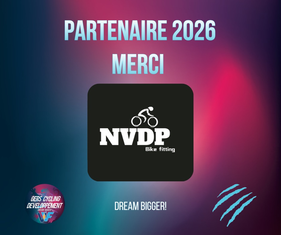 🔹 Partenaire performance du Gers Cycling Développement 🔹
Chaque détail compte quand il s’agit de performance.
Avec @nvdp_bikefitting, le Gers Cycling Développement s’appuie sur une expertise dédiée au réglage précis et personnalisé des vélos.
Position, appuis, équilibre, efficacité du pédalage : NVDP Bike Fitting accompagne les coureurs du GCD pour optimiser leur matériel, gagner en confort et sécuriser la pratique dans la durée.
Un partenaire technique essentiel, au croisement de la performance, de la santé et de la longévité sportive.
🤝 Fiers de compter NVDP Bike Fitting parmi les partenaires du GCD. Merci @nathan.vandepitte pour ton soutien.
Rêvons plus grand, ensemble 🚴♂️✨