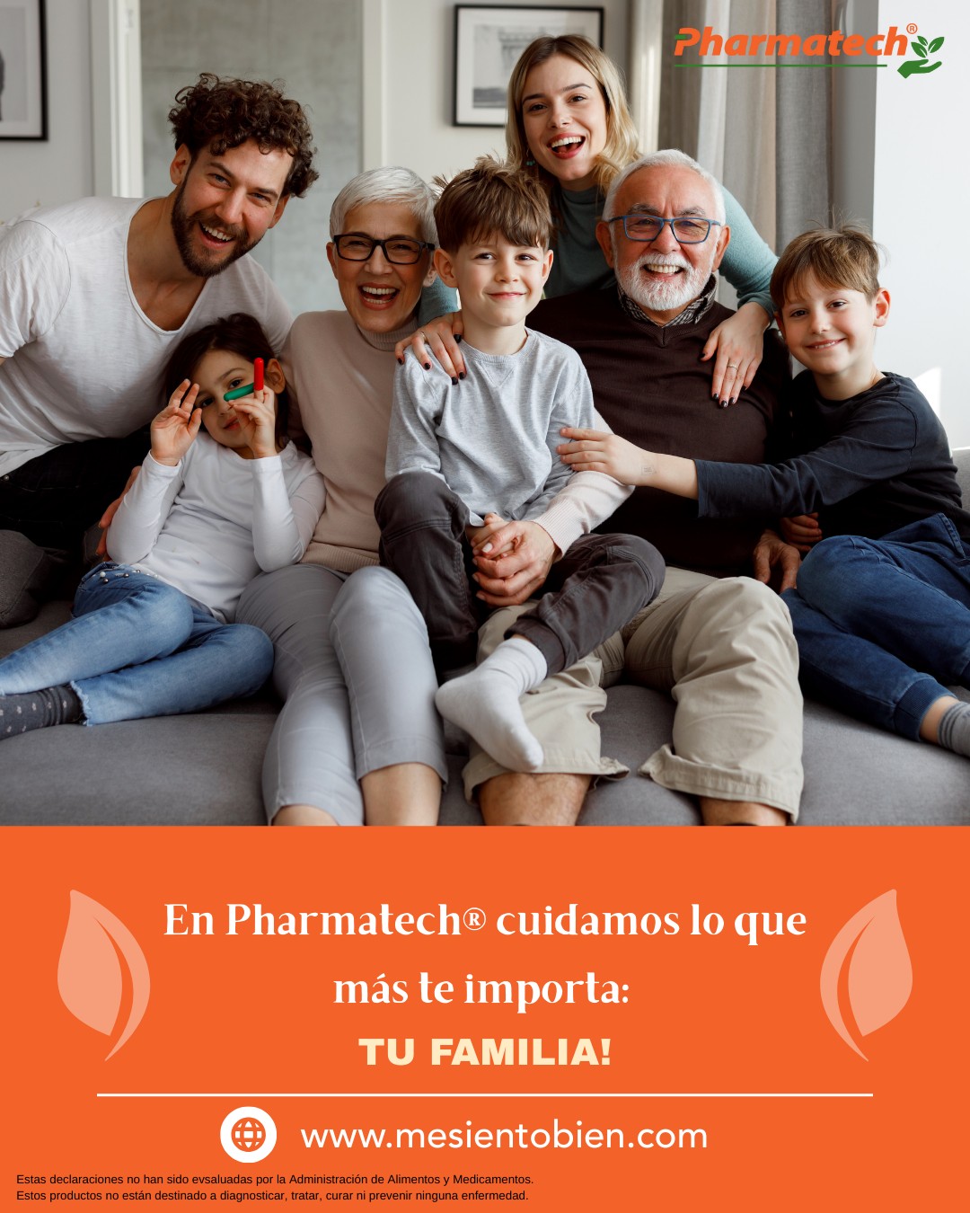 Desarrollamos suplementos de la dieta en tabletas y cápsulas blandas, elaborados con altos estándares de calidad para complementar una alimentación balanceada y acompañarte en cada etapa hacia un estilo de vida saludable.
Descubre nuestra amplia variedad de productos y elige los que mejor se adaptan a tu día a día.
Encuéntralos en www.mesientobien.com y en Amazon.com.
Con Pharmatech®… me siento bien.
**Esta declaración no ha sido evaluada por la Administración de Alimentos y Medicamentos. Este producto no está destinado a diagnosticar, tratar, curar ni prevenir ninguna enfermedad.
------------------
We develop dietary supplements in tablets and soft capsules, manufactured to high quality standards to complement a balanced diet and accompany you at every stage of your journey toward a healthy lifestyle.
Discover our wide variety of products and choose the ones that best suit your daily life.
Find them at www.ifeelgood.us and Amazon.com.
With Pharmatech®, I feel good.
**This statement has not been evaluated by the Food and Drug Administration. This product is not intended to diagnose, treat, cure, or prevent any disease.