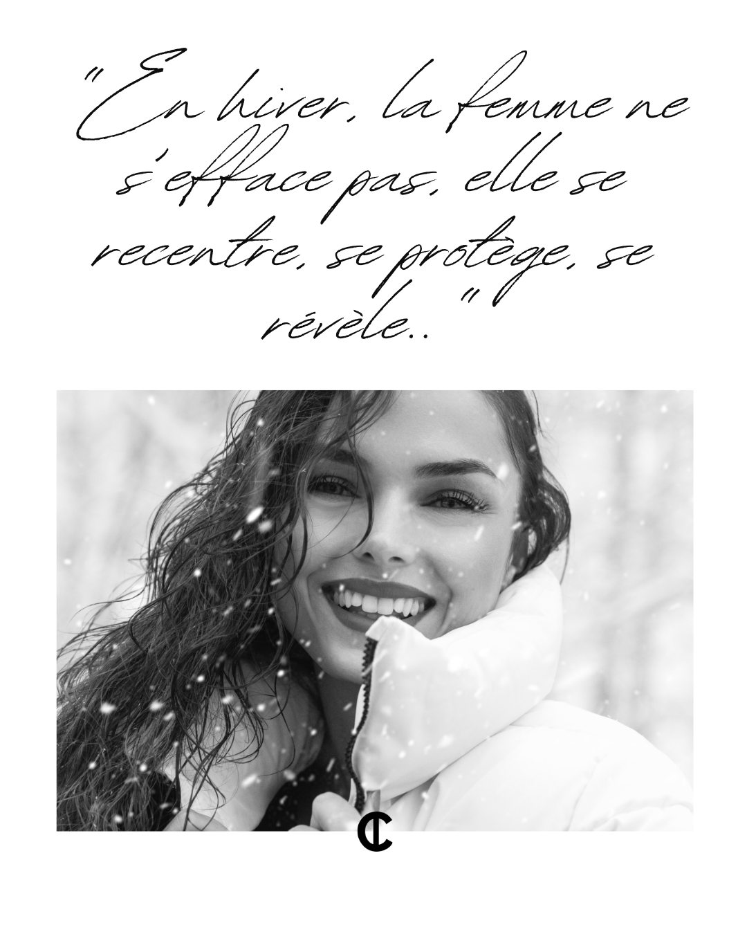 « En hiver, la femme ne s’efface pas.
Elle se recentre, se protège, se révèle. » ❄️
Un temps pour ralentir, écouter son corps
et prendre soin de soi, en douceur 🤍
📍 Institut C – Lyon 2
#institutclyon #femme #hiver #douceur #bienetre #inspiration #beautenaturelle