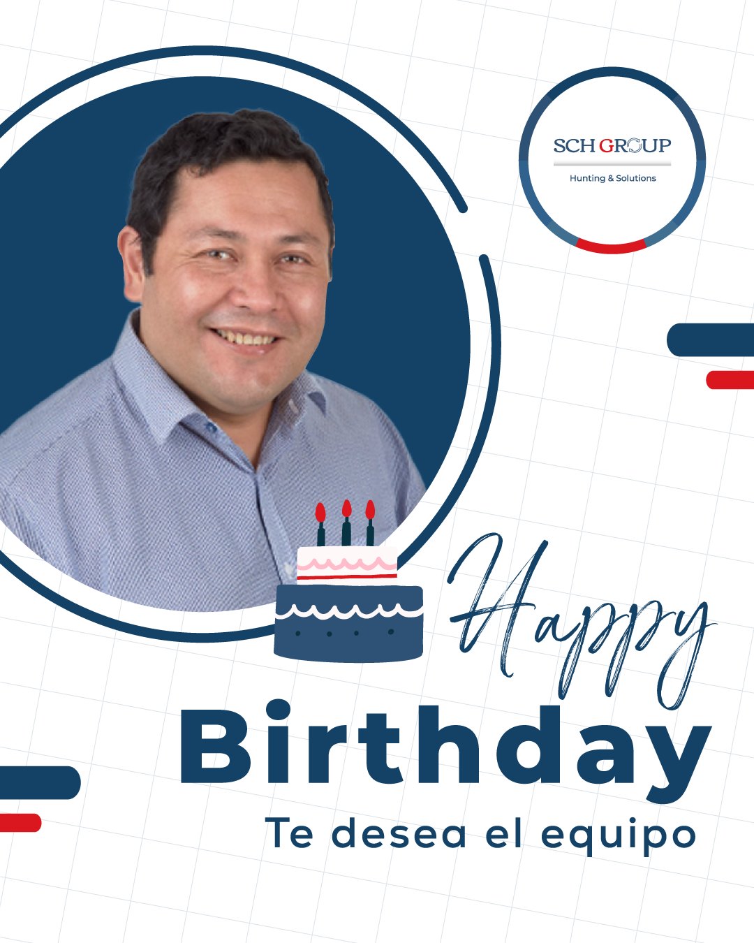 🎉🎂 ¡Feliz Cumpleaños, Sandrino! 🎂🎉
Te deseamos un día lleno de alegrías, sonrisas y momentos inolvidables. Que este nuevo año de vida llegue cargado de éxitos, bienestar y grandes experiencias.💫🙌
Gracias por ser parte del equipo y por compartir siempre tu energía.
Con cariño,
el equipo SCHGroupers 💙
🎈🥳 ¡Muchas felicidades! 🎁