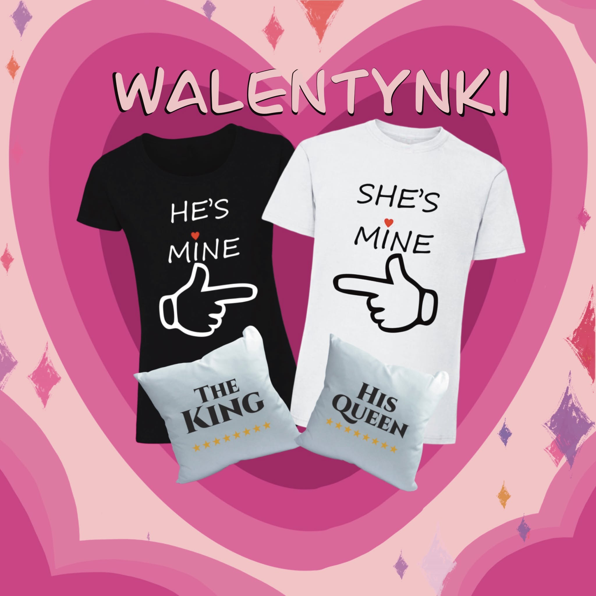 Walentynki za rogiem, spraw swojej sympatii oryginalny prezent
U nas spersonalizujesz co tylko zechcesz, aby twoja miłość była szczęśliwa z upominku 💘