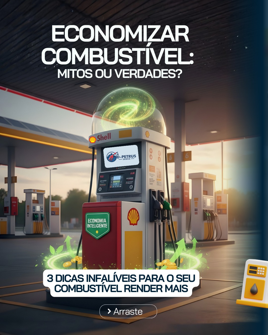 O SEGREDO PARA O SEU COMBUSTÍVEL RENDER MAIS! ⛽💰
Você sente que o seu dinheiro está "evaporando" pelo escapamento? Calma, não precisa vender o carro e comprar uma bicicleta ainda! 🚲😂
Pequenas mudanças no seu dia a dia podem fazer uma diferença gigante no final do mês. Arraste para o lado e confira as 3 dicas infalíveis que preparamos para você! 👉
O que você vai aprender:
Calibragem é tudo: Pneus murchos aumentam o atrito e fazem o carro "beber" muito mais. Verifique a pressão toda semana!
O segredo está no pé: Evite acelerações bruscas e frenagens repentinas. Manter a velocidade constante é a chave para a economia real.
Abasteça com Tecnologia: O Shell V-Power limpa os resíduos do motor, reduzindo a fricção interna e melhorando a eficiência da queima.
Seguindo essas dicas e abastecendo no D-Petrus Serra, você garante mais quilômetros por litro e, de quebra, evita aquelas visitas inesperadas e caríssimas ao mecânico. 🛠️✅
Qual dessas dicas você mais esquece de seguir? Confessa aqui nos comentários! 👇
📍 Venha economizar com a gente: Av. Fued José Sebba, 1679, Jardim Goiás, Goiânia.
#DicasDeEconomia #CombustívelRendendo #DPetrusSerra #ShellVPower #Goiânia #VidaDeMotorista #EconomiaReal #TanqueCheio