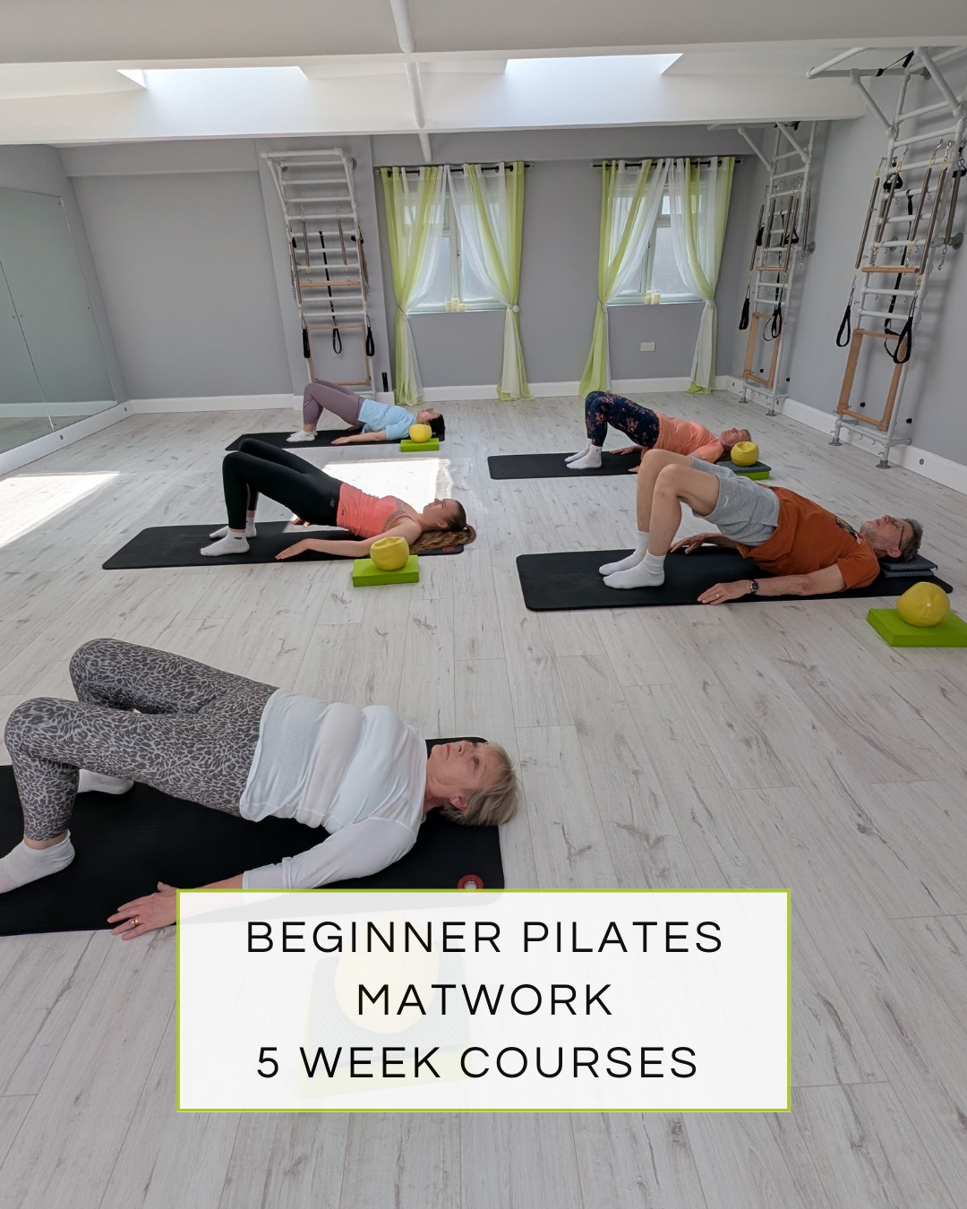 There is still space on our Pilates Beginner Matwork course starting this Sunday 18th January at 10.30am for 5 weeks … hurry … book via our website.
#pilatesnearme #smallgrouppilates #pilatesmatwork #arthritisexercise