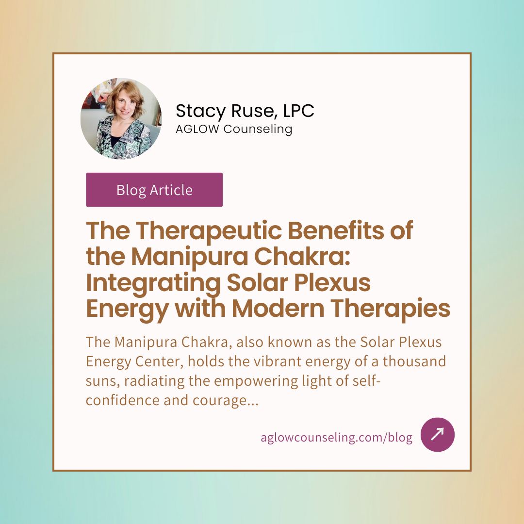 The Manipura, or Solar Plexus Chakra, holds the energy of a thousand suns. It is the seat of our personal power, autonomy, and the 🔥fire🔥 of transformation.
In trauma recovery, reconnecting with this center is vital for restoring a sense of self and agency. Our blog explores how integrating this ancient energy center with modern therapeutic practices can profoundly enhance your work.
☀️ Read more at the link in our bio!
#AglowCounseling #SolarPlexus #ChakraHealing #IntegrativeTherapy #SomaticHealing #PersonalPower
