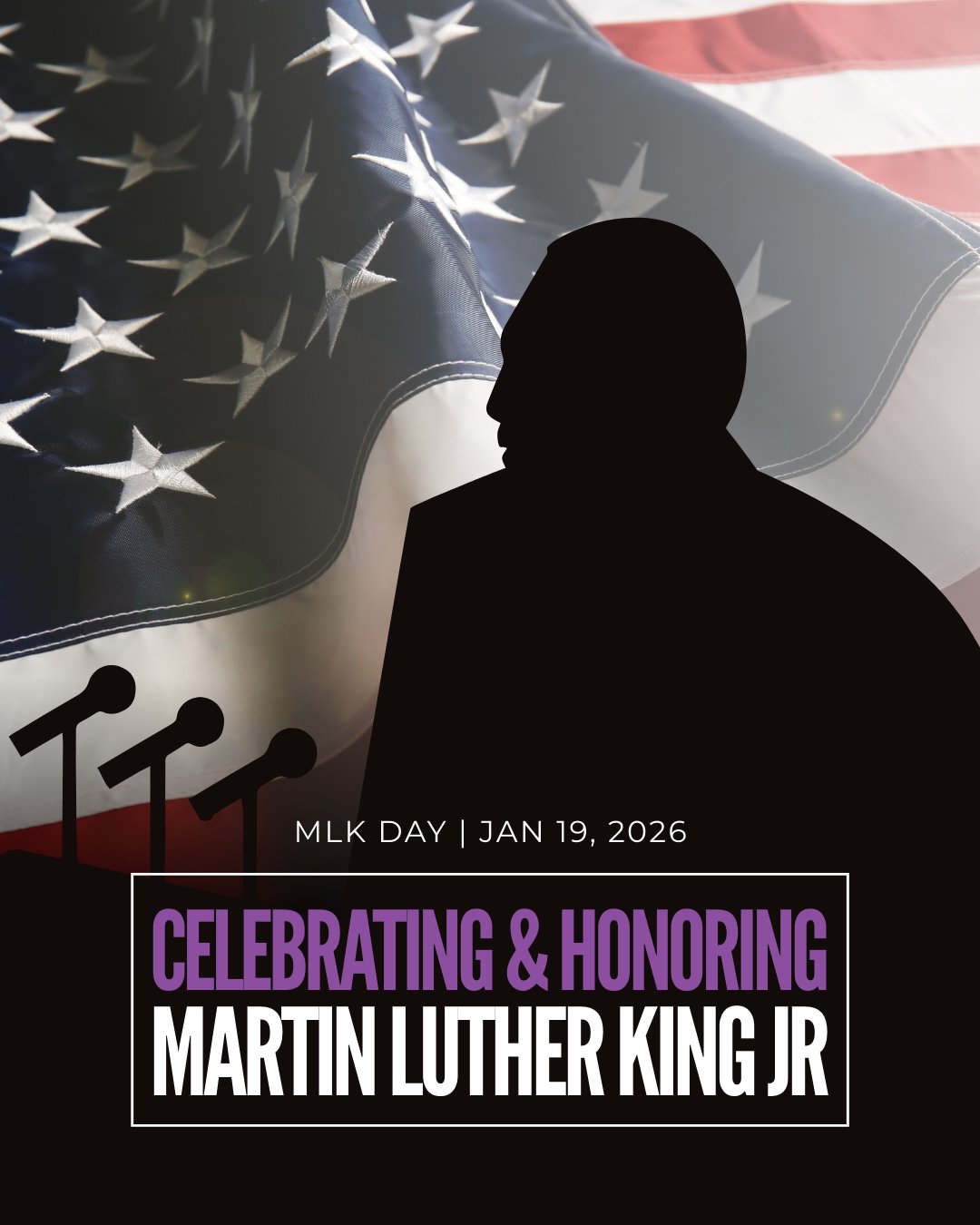 Honoring the life, legacy, and leadership of Martin Luther King Jr.
Today, we celebrate a visionary who stood firmly for justice, unity, and equality, and whose words continue to inspire service, courage, and love in our communities. May we not only remember his dream, but commit to living it through our actions—today and always.
#MLKDay #HonoringMLK