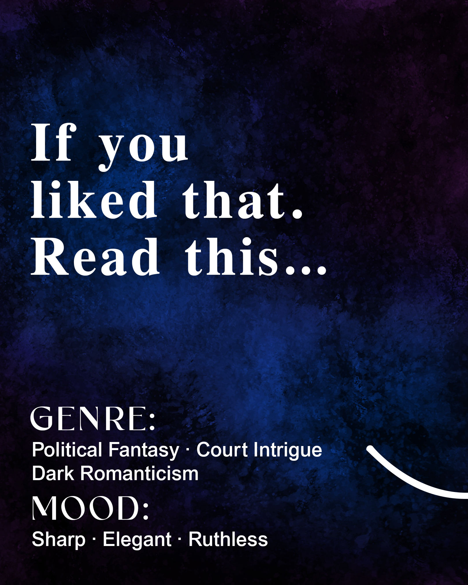 If you liked that. Read this…
Genre: Political Fantasy · Court Intrigue · Dark Romanticism
Mood: Sharp · Elegant · Ruthless
You’ll love Divine Lines, where loyalty cuts deeper than daggers & crowns hide curses.
#DivineLines #EpicFantasy #FantasyBooks #BookishWorlds #HighFantasy #DarkFantasy #FantasyReaders #Bookstagram #BookTok #FantasySaga #FictionalWorlds #FantasyLore #fallfantasy #winterfantasy #2025fantasybookrecs #booktok #bookrecommendations #fyp