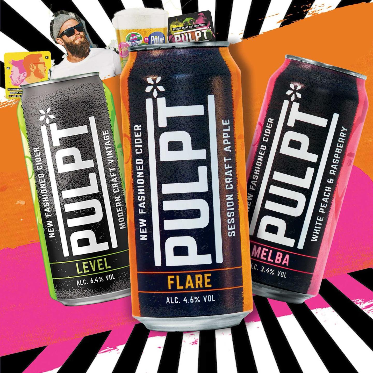 Your favourite cider, PULPT, now with a brand-new website — and some very good deals!
BUY 2 — 15% OFF
BUY 3 — 20% OFF
BUY 4 — 25% OFF
FREE DELIVERY on all orders
Find us in Tesco or shop direct via the links in our bio!
#PulptCider #CraftCider #IndependentCider #CiderLab #MadeInSomerset