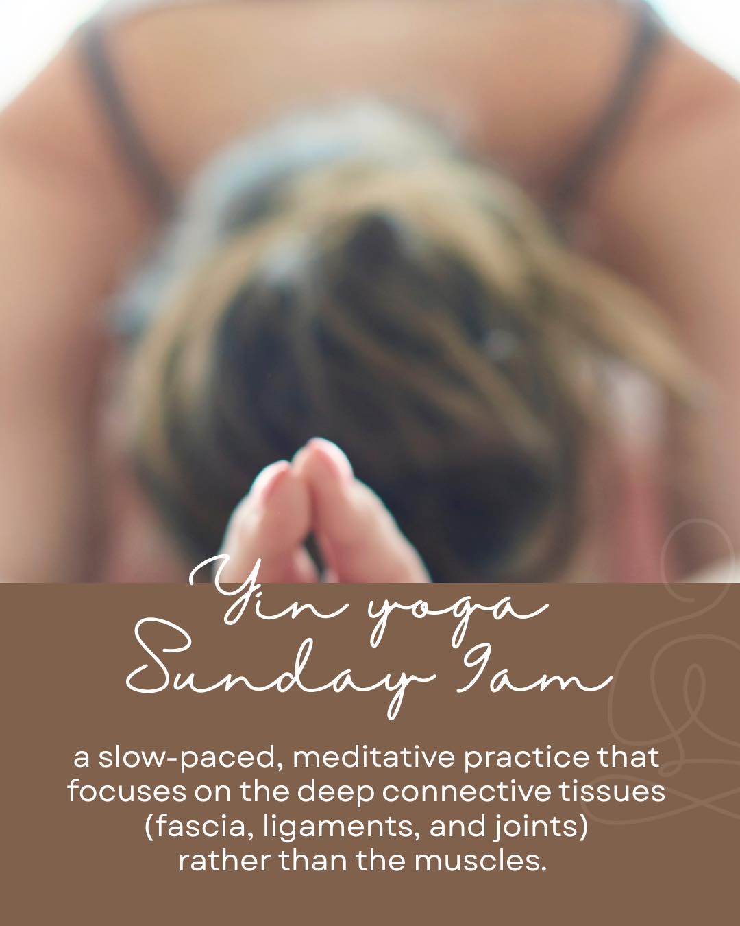 Yin Yoga is a slow-paced, meditative practice that focuses on the deep connective tissues (fascia, ligaments, and joints) rather than the muscles. ๐๏ธ
Yin Yoga in a Nutshell ๐ฅ:
Yin Yoga is a quiet, transformative practice where poses are held passively for several minutes to cultivate stillness, improve joint mobility, and balance the bodyโs energetic flow.
Three Core Principles 3๏ธโฃ
โข Find Your Edge: Move into a pose until you feel a gentle "goldilocks" level of tensionโnot too much, not too little.
โข Stillness: Once you find that edge, resolve to remain still to allow the deep tissues to safely hydrate and stretch.
โข Time: Poses are typically held for 3 to 5 minutes (or longer), which allows the body to move past the muscles and into the fascia.
Why People Love It ๐
โข Mental Reset: Itโs often called "needle-less acupuncture" because it targets energy meridians to release emotional tension.
โข Flexibility: It targets the "shrink-wrap" around your muscles (fascia), which is key to long-term mobility as we age.
โข The Rebound: After a long hold, the feeling of release (the "rebound") is incredibly relaxing for the nervous system.
See you at 9am Subday! ๐Wise Studios Yoga and Cycle