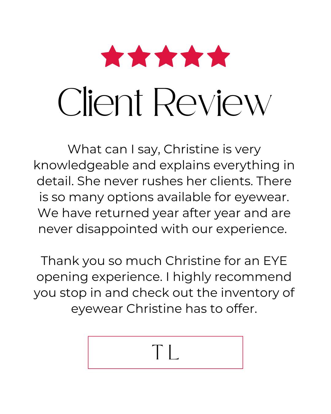 We’re so grateful for the kind words 🫶
Thank you to everyone who’s taken a moment to leave a review — it truly means so much to our team. If you’ve had a great experience with us, we’d love to hear from you too.