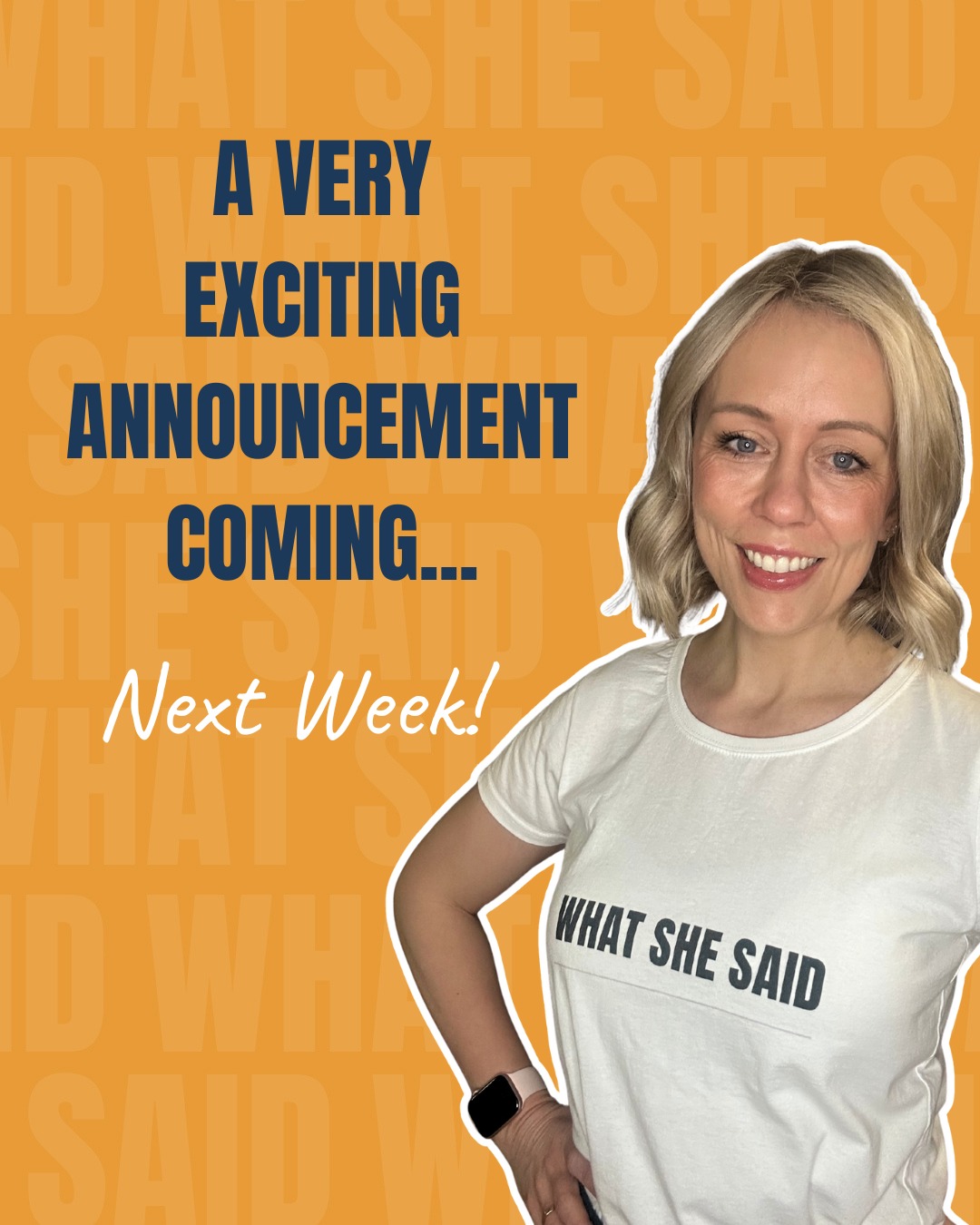 We’ve been quietly working on something… 👀✨
Not ready to share yet.
Very ready for what it brings.
Next week.
#whatshesaid #smallbusinessuk #servicebasedbusiness #behindthescenes #watchthisspace #businesscommunity #buildingsomethingnew #intentionalbusiness #comingsoon #smallbusinesssupport