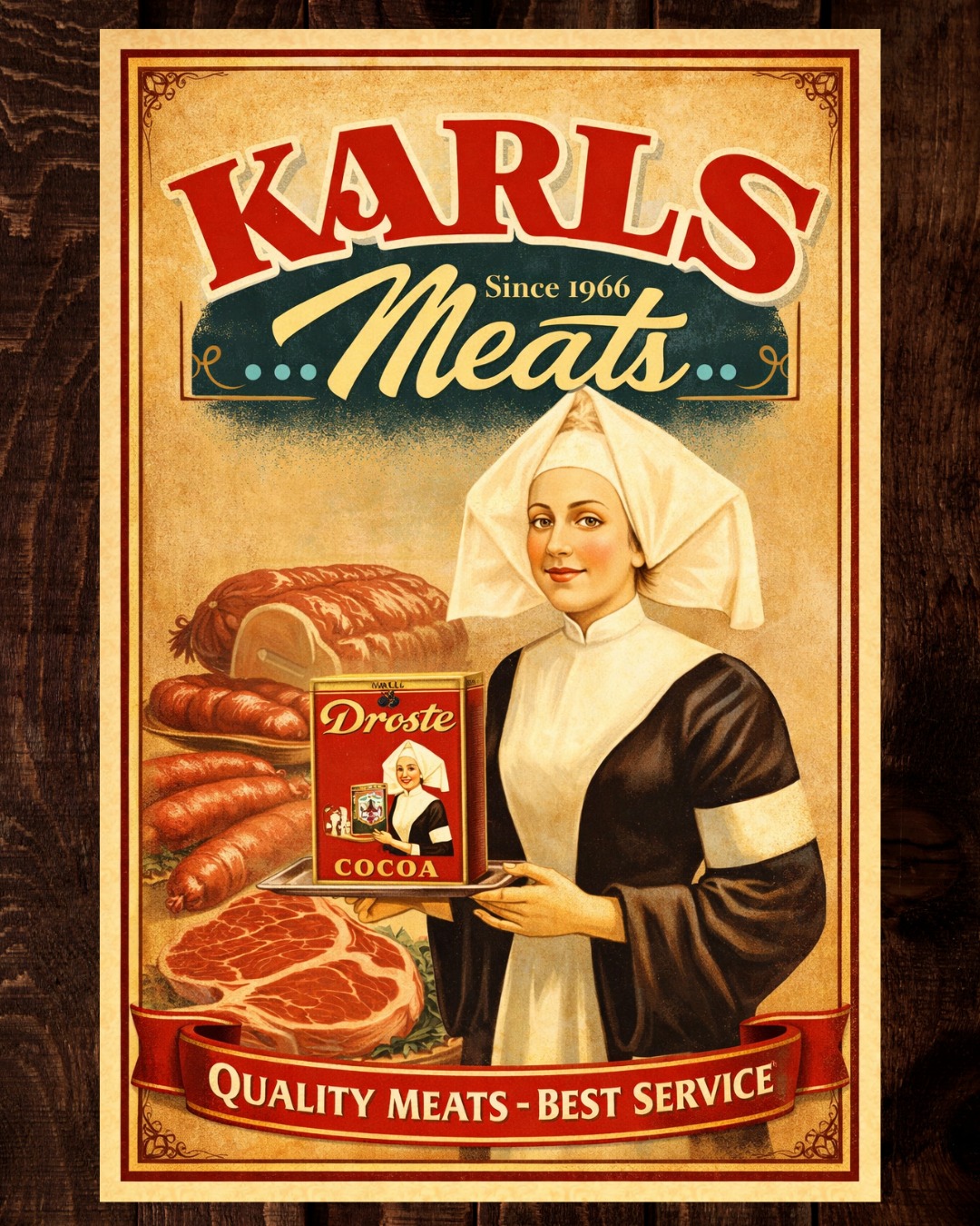 ☕🍫 A Little Taste of Dutch Tradition — Perfect for Frosty Mornings 🍫☕
If you know, you know.
With heavy frost on the ground and cold mornings all week here in Abbotsford, it’s the kind of weather that calls for something warm, familiar, and done properly.
Droste COCOA has been warming Dutch kitchens for generations — rich, smooth, and unapologetically old-school. This is the cocoa you reach for after scraping the windshield, on slow winter afternoons, or anytime you want real comfort in a cup.
No gimmicks. No shortcuts.
Just deep chocolate flavour, time-tested quality, and a little nostalgia in every sip.
Whether you grew up with it or you’re discovering it for the first time, Droste is one of those pantry staples that earns its place — especially on cold, frosty days like these.
Pour a cup, take a breath, and let the frost stay outside.
Available at Karl’s Meats — because some classics never go out of style.
Smakelijk eten! 😋
— The Karl’s Meats Team 💪
#KarlsMeats #DrosteCocoa #DutchHeritage
#ColdMornings #FrostyDays #WinterComfort
#OldWorldGoodness #SupportLocal
#Abbotsford #FraserValley