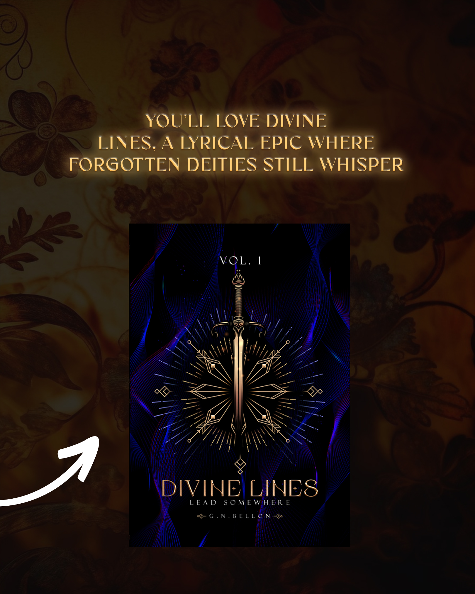 If you liked that. Read this…
Genre: Lyrical Fantasy · Mythic Mystery · Character-Driven Lore
Mood: Dreamlike · Poetic · Haunting
You’ll love Divine Lines, a lyrical epic where forgotten deities still whisper
#DivineLines #EpicFantasy #FantasyBooks #BookishWorlds #HighFantasy #DarkFantasy�#FantasyReaders #Bookstagram #BookTok #FantasySaga #FictionalWorlds #FantasyLore #fallfantasy #winterfantasy #2025fantasybookrecs #booktok #bookrecommendations #fyp