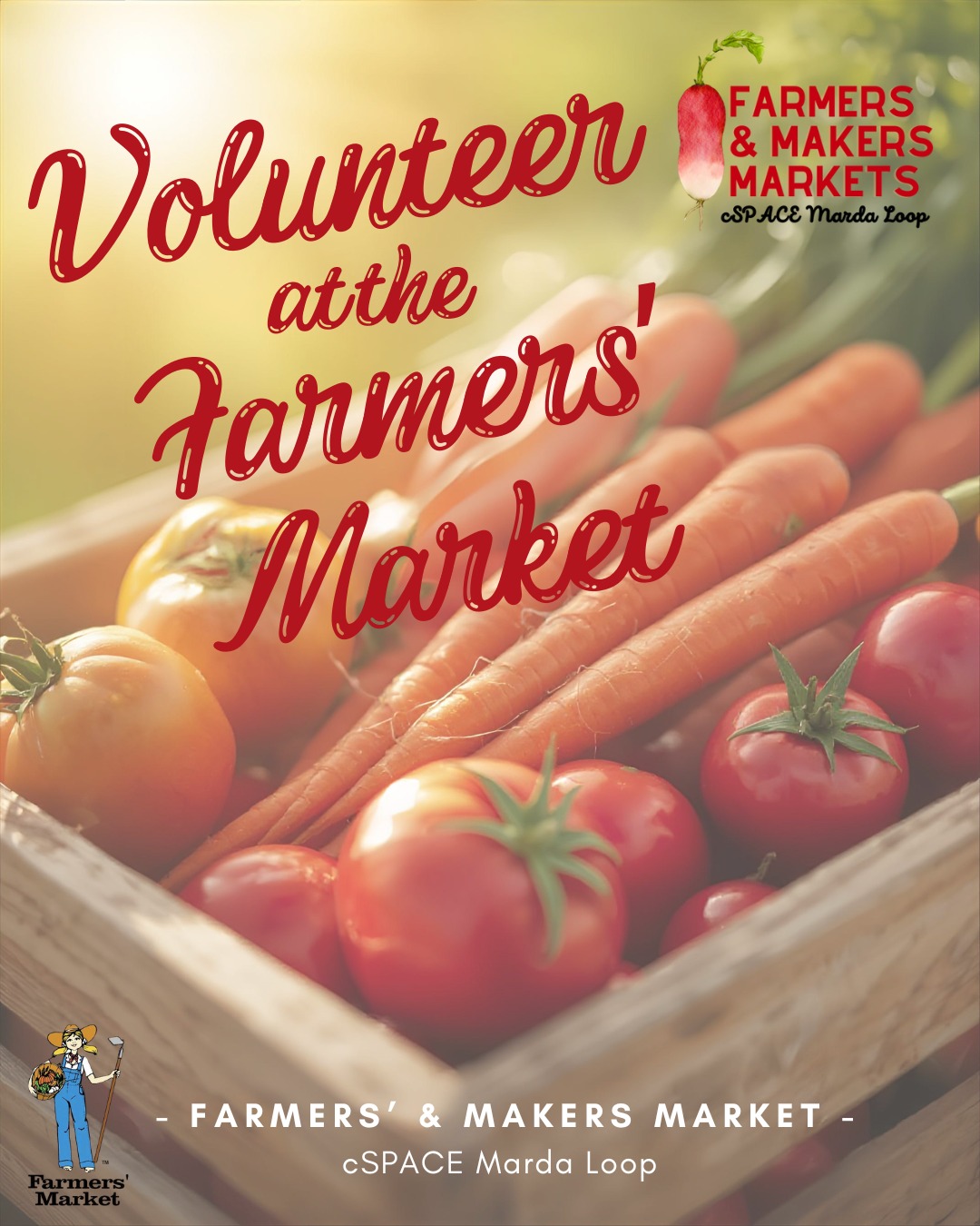 Help us grow something great! 🌱
There is magic behind the scenes of your favourite market days, and we want YOU to be a part of it. We are officially looking for volunteers to join the Farmers' & Makers Market crew!
Whether you’re a local food lover or a fan of handmade crafts, this is your chance to support the creators who make our community shine.
We’re looking for help during two key phases:
The Transition: Help us out at our "End of Winter, Almost Spring Market" March 14, 2026. ❄️🌷
The Big Launch: Join our weekly Saturday crew once the outdoor season officially kicks off on May 23, 2026! ☀️
Why volunteer?
Meet your local farmers and makers.
Get a front-row seat to the best local goods.
Be the heartbeat of your community.
Meet lots of pups, and oh yeah people too 😉
Ready to lend a hand? Check out or website or link in our profile.
#FarmersMarket #SupportLocal #VolunteerOpportunities #MakersMarket #CommunityFirst