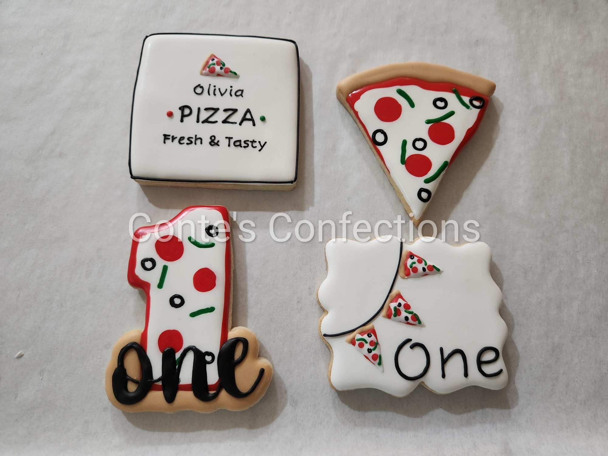 Birthday sugar cookies.