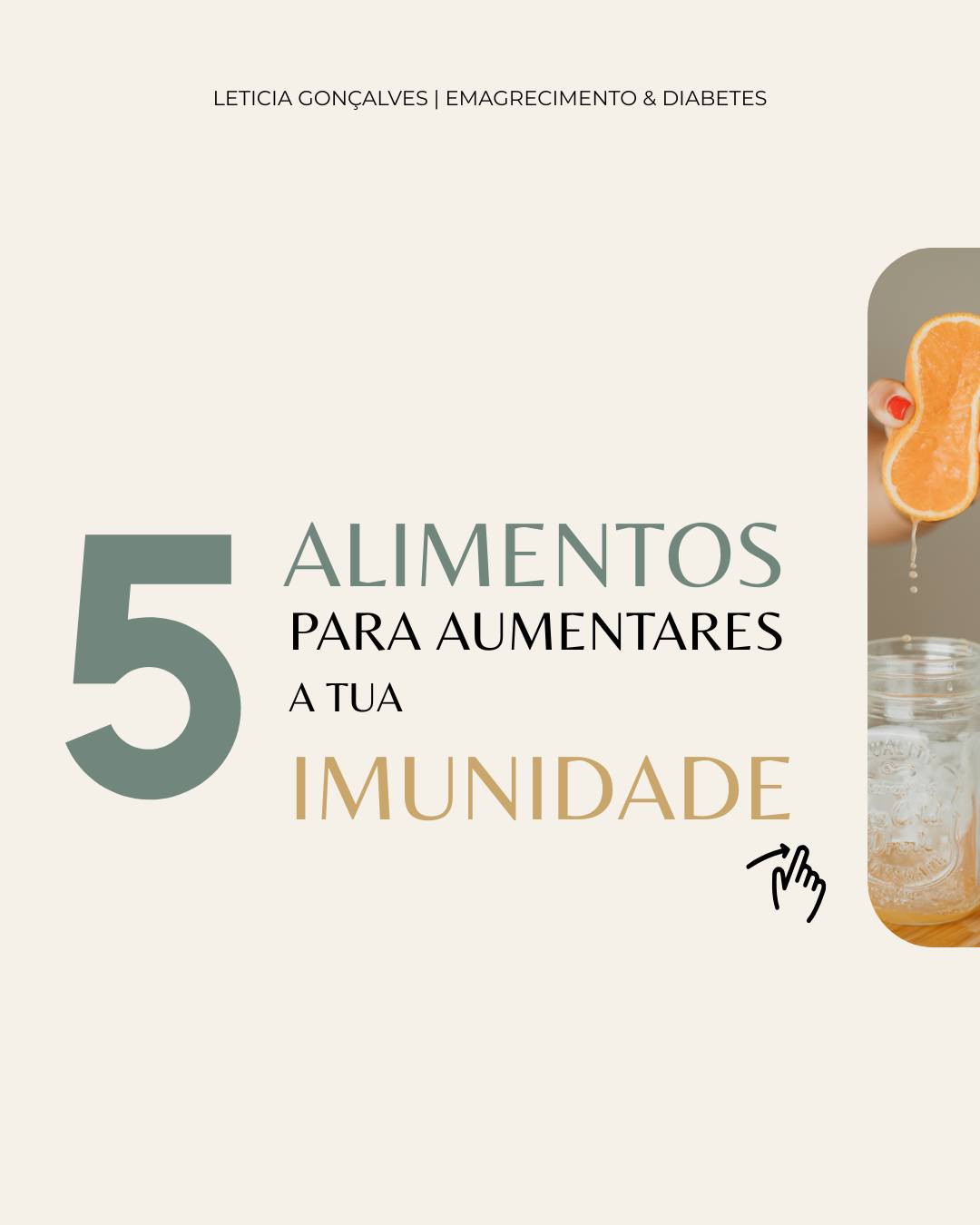 A TUA IMUNIDADE NÃO SE RESOLVE COM UM SUPLEMENTO 🍓
O sistema imunitário constrói-se todos os dias, através daquilo que comes, digeres e absorves.
Não é só vitamina C, é intestino, inflamação e resposta metabólica a trabalhar em conjunto.
Neste post mostro-te 5 alimentos com impacto real na imunidade, apoiados pela ciência 👇
✅ Cogumelos (ricos em beta-glucanos)
✅ Alho
✅ Kefir com culturas vivas
✅ Frutos vermelhos
✅ Gengibre fresco
A chave está na consistência, não na perfeição. Pequenas escolhas repetidas têm mais impacto do que “soluções rápidas”.
Se estás sempre doente, cansado, com infeções recorrentes ou digestão frágil, o problema pode não ser falta de vitaminas, pode ser um sistema imunitário mal nutrido.
📝 Dica prática: inclui 2 a 3 destes alimentos por dia nas tuas refeições.
E tu? Qual destes já faz parte da tua rotina? 👇