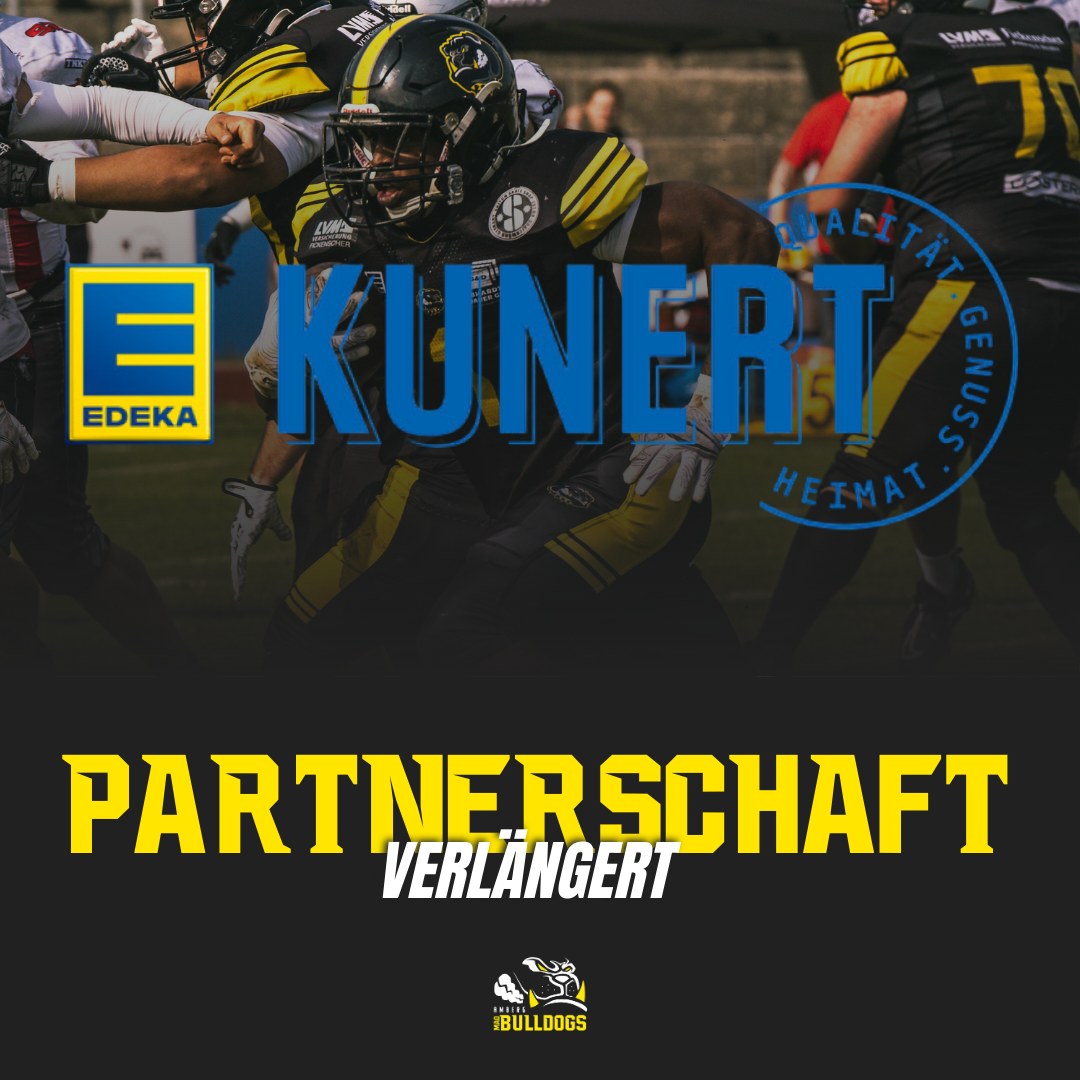 Starke Partner für Amberg: @edekakunert bleibt an unserer Seite! 🤝
Verlässlichkeit ist nicht nur auf dem Platz entscheidend, sondern auch an der Sideline. Deshalb sind wir stolz, die Partnerschaft mit EDEKA Kunert wieder einmal zu verlängern.
Lokaler Sport lebt von der Unterstützung lokaler Unternehmen. Mit EDEKA Kunert haben wir einen Partner, der nicht nur für Qualität steht, sondern auch ein Herz für den Vereinsport in der Oberpfalz hat. Gemeinsam sorgen wir dafür, dass American Football in Amberg weiter wachsen kann.
Vielen Dank für die Treue und die großartige Unterstützung! Wir freuen uns auf die kommende Season mit euch im Rücken. 🏈🛒
#Sponsoring #Partnerschaft #Netzwerk #Amberg #Oberpfalz #MadBulldogs #Edeka #RegionalStark #Danke