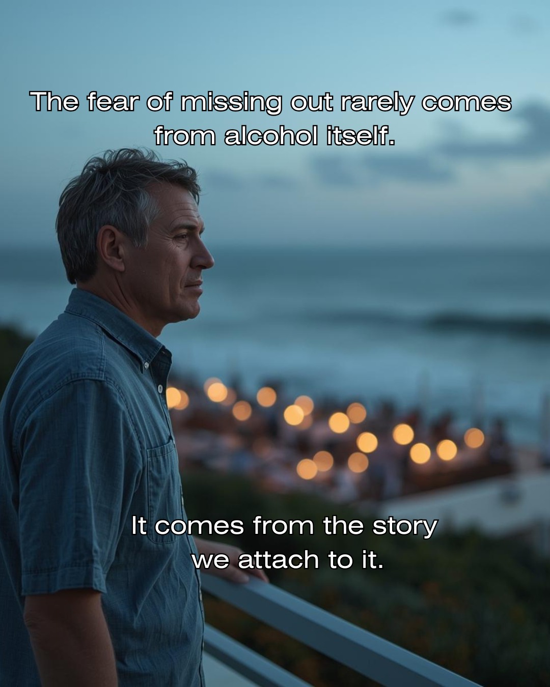 The fear of missing out rarely comes from alcohol itself.
It comes from the story we attach to it.
That drinks are where relaxation lives.
Where connection happens.
Where enjoyment is supposed to be.
When those stories and ideas have been reinforced for years,
it makes sense that stepping back can feel a lot like loss,
and at the heart of it, something to be feared.
But for many men, that fear softens over time.
Not through effort,
but through quiet shifts in perspective.
And what once felt like giving something up, it begins to feel a lot more like seeing it clearly.
If you’d like a copy of my free guide ‘When Drinking Stops Making Sense’, you can DM me or comment below and I’ll send it over.
#sobriety #alcoholfree #lovelifesober #sobercuriousmovement #soberforthehealthofit #soberliving #soberlife #alcoholfreelife #thisnakedmind
#grayareadrinking #cleanandsober #wedorecover #sobercoach #thisnakedmindcoach #lifecoach #sobrietycoach #sobernotboring #sobercurious #lifecoach #lifecoaching #staycurious #changeyourthinkingchangeyourdrinkin