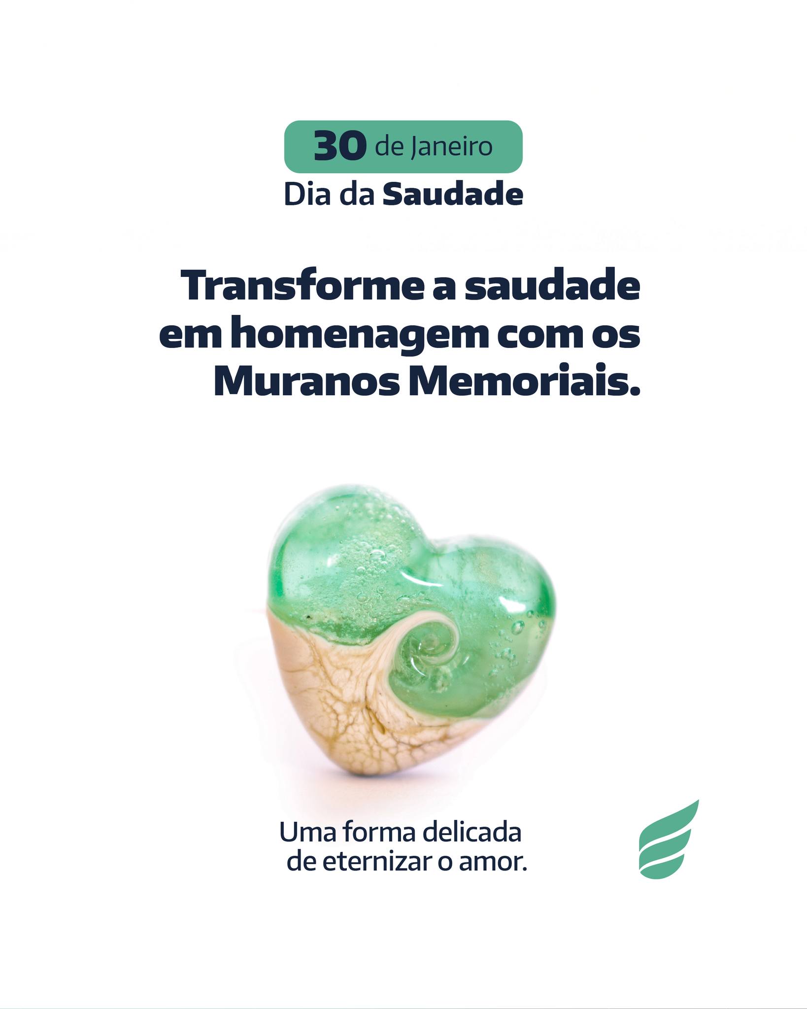 No Dia da Saudade, a ausência se faz presente, mas o amor permanece.
É um momento de lembrar, sentir e honrar histórias que continuam vivas em nossas memórias. 💚
Nesse contexto, os muranos memoriais surgem como uma forma de transformar a saudade em uma homenagem cheia de significado.
Cada peça exclusiva guarda lembranças, sentimentos e vínculos construídos ao longo de uma vida, oferecendo um espaço delicado para guardar as cinzas do ente querido e manter viva a memória de quem partiu.
Quer saber mais sobre essa opção de homenagem? Entre em contato com a gente!
📱0800 006 6688
#Angelus #DiaDaSaudade #MuranosMemoriais #Homenagem