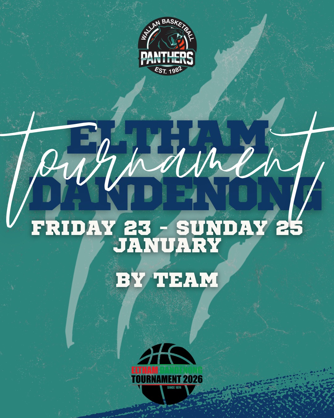 ๐พ EDJBT IS HERE โ TEAM FIXTURES DROP! ๐
The Eltham Dandenong Junior Basketball Tournament is almost here (only 3 more sleeps!) and itโs GAME TIME, Panthers! ๐๐ค
๐
Tip-off: Friday 23 January
๐ Games roll right through the weekend
๐ Finals: Monday
This post is all about YOUR TEAM ๐ช
Check the fixture, lock it in, and get ready to bring the noise!
๐ Heads up Panthers!
Tomorrow weโll be posting a fixture grouped by location, so you can plan where to go and cheer on as many Panther teams as possible. Letโs pack the stadiums and show our Panther pride ALL weekend long!
Letโs play hard. Letโs cheer louder.
LETโS GO PANTHERS! ๐ฅ๐พ
#WallanPanthers #PantherPride #EDJBT
