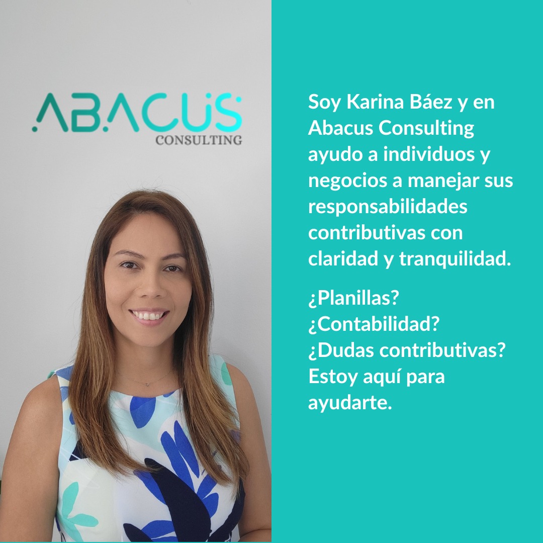 Detrás de Abacus Consulting.
Conóceme.