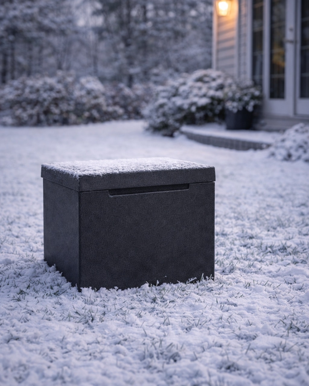 Freezing temps outside. Peace of mind inside.
Box guardian is insolated for sensitive packages.
