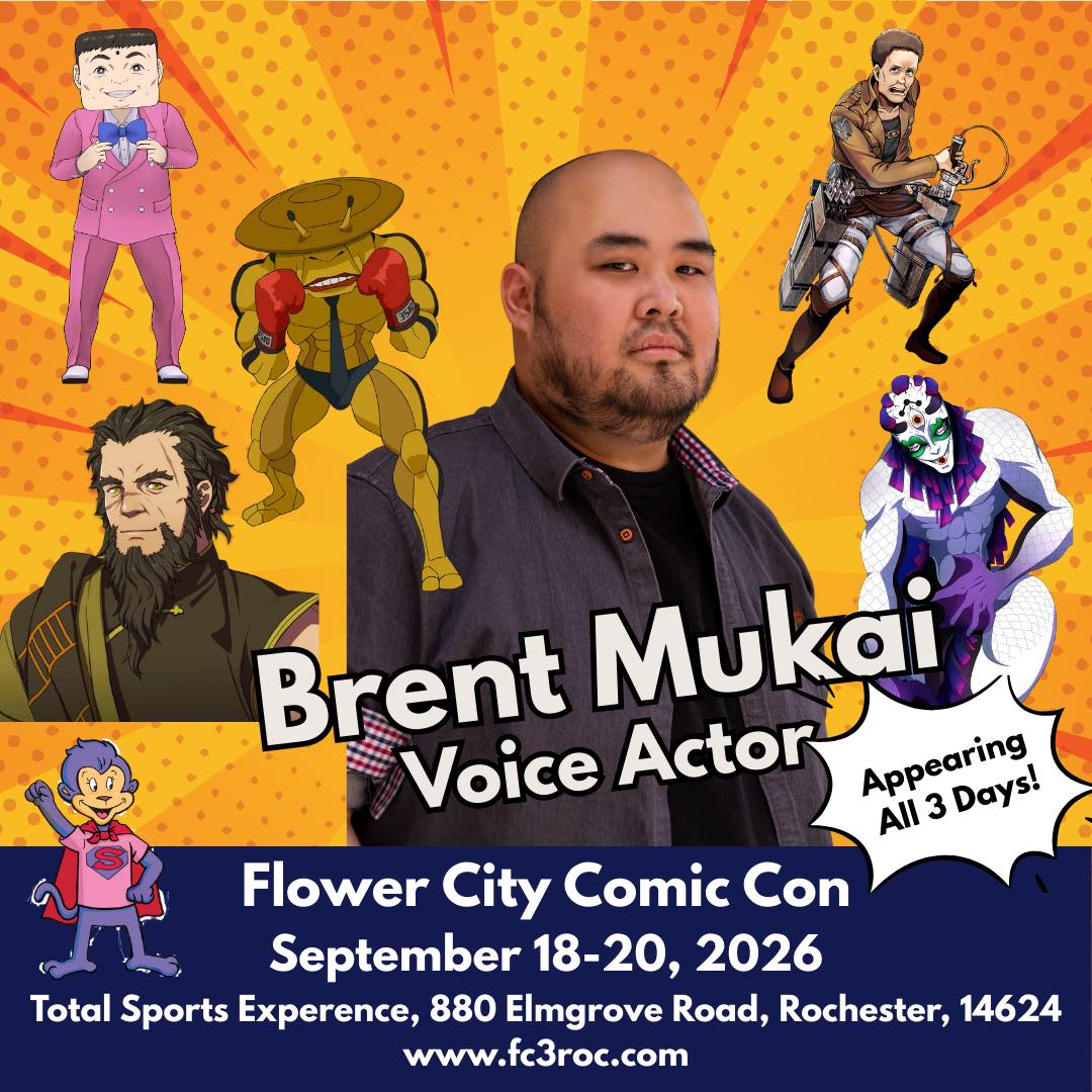 Please welcome Brent Mukai to FC3!!
Brent Mukai is a voice actor from Pearl City Hawaii who works in video games, animation, anime and
commercials. He's been voice acting full time since 2017 and has 15 years of experience in acting, stand up, and improv comedy. In 2021 he won the Society of Voice Arts Award for Outstanding Anime Character - Best Male Voiceover for Ginji in the Funimation anime Full Dive. He’s also been in countless video games and anime like Ratchet and Clank Rift Apart, Demon Slayer, One Piece, RAINCODE, JoJo’s Bizarre Adventure, Fire Emblem, Attack on Titan and countless others.
#roc #experiencefc3 #fc3 #WhereItAllComesTogether #fc32026 @brentmukai