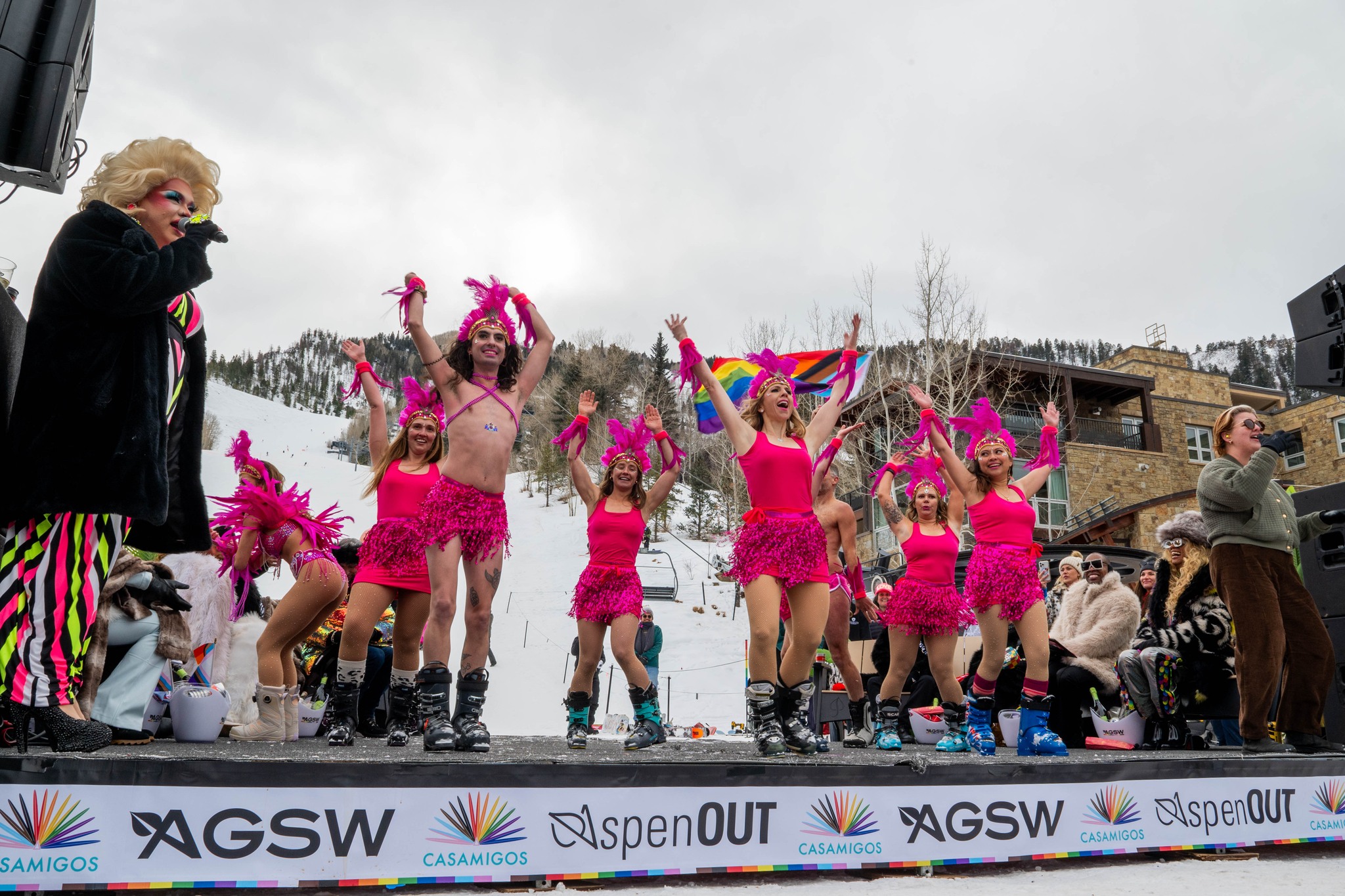 High energy! Zero chill. All iconic!
Gay Ski Week brought jaw-dropping performances, razor-sharp drag comedy, insane outfits, and nonstop momentum—and we were right there holding it all together.
Staging? Secured.
Audio? Crystal clear, darling.
Performers, ASL interpreters, drag artists—everyone heard, everyone seen.
Production manager on DJ duty, keeping the girls, the gays, and the groove fully fed.
No missed cues. No awkward silences. Just hit after hit.
Inclusive --> Loud --> Flawless
Because when the vibe is this big, the production better be bigger.
🎶: @aspendj
🎤: @ben.damschroder
📸: @jayscreations.42
#GaySkiWeek #LiveEventProduction #StageProduction #DragEvents #InclusiveEvents #ProductionLife #LiveEntertainment #EventProductionCompany #QueerJoy #BigEnergyEvents #ThisIsProduction #BehindTheScenes