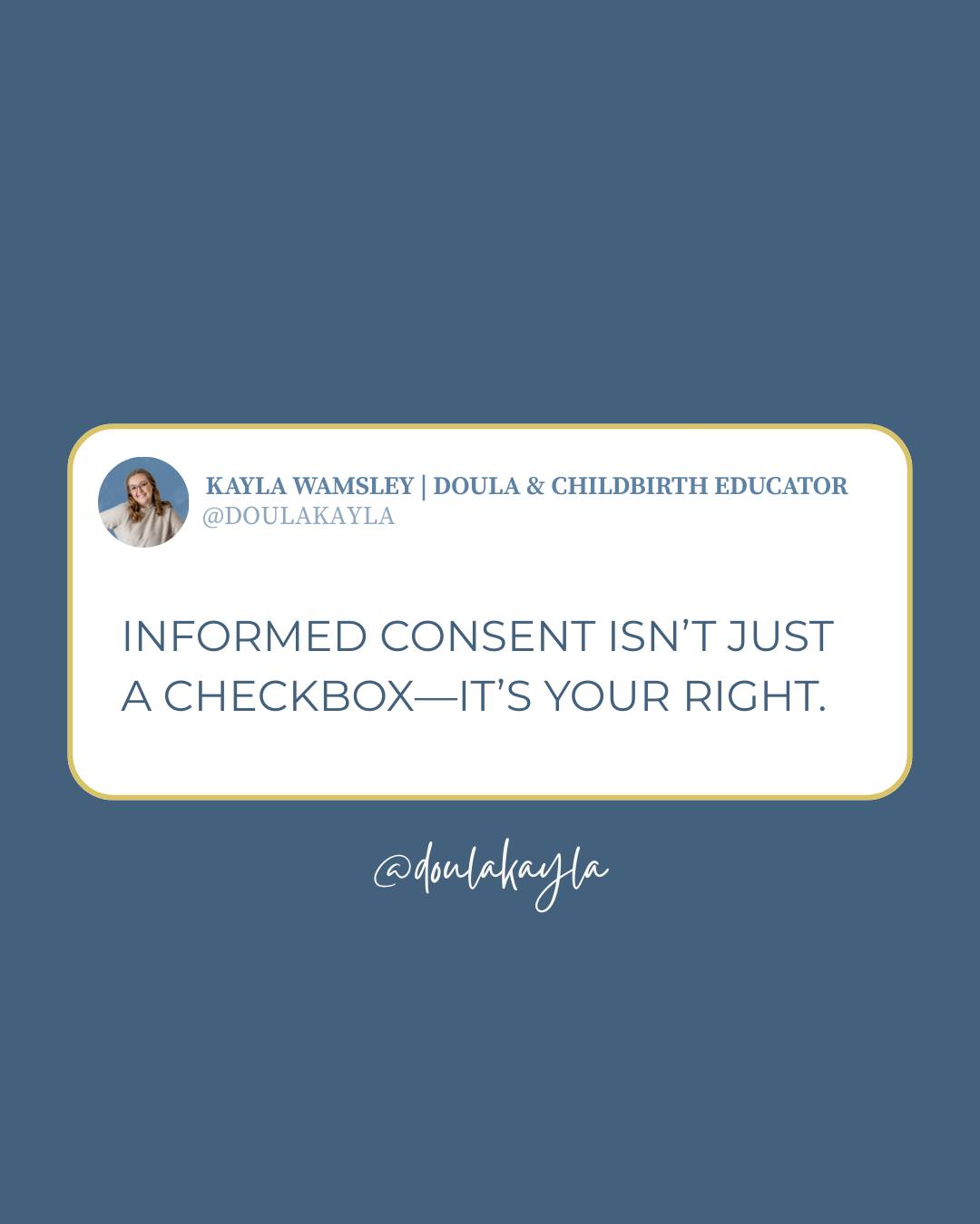 You do not have to say yes just because someone offers it.
You don’t have to agree just because it’s “routine.”
And you absolutely deserve time to ask questions before anything happens to your body.
Informed consent is your right. Always.
If you want to feel confident walking into birth knowing what to ask, what your options are, and how to advocate for yourself in the moment, my Private Childbirth Education class is for you.
We’ll cover:
✅ what informed consent actually means
✅ how to ask questions without feeling awkward
✅ how to use the BRAIN decision-making tool
✅ your options in a hospital setting
✅ how to feel prepared, not pressured
1:1, personalized, and only $150.
Book through the link in bio 💛
#childbirtheducation #privatechildbirtheducation #birthclass #birthprep #informedconsent #birthrights #patientrights #hospitalbirth #naturalhospitalbirth #unmedicatedbirth #epiduralbirth #birthplan #pregnancysupport #thirdtrimester #firsttimeparents #empoweredbirth #positivebirth #birthconfidence #hamptonroadsdoula #virginiadoula #norfolkdoula #chesapeakedoula #suffolkva #hamptonva #newportnewsva #pregnantin2026 #doulatips #doulaeducation #birthnerd