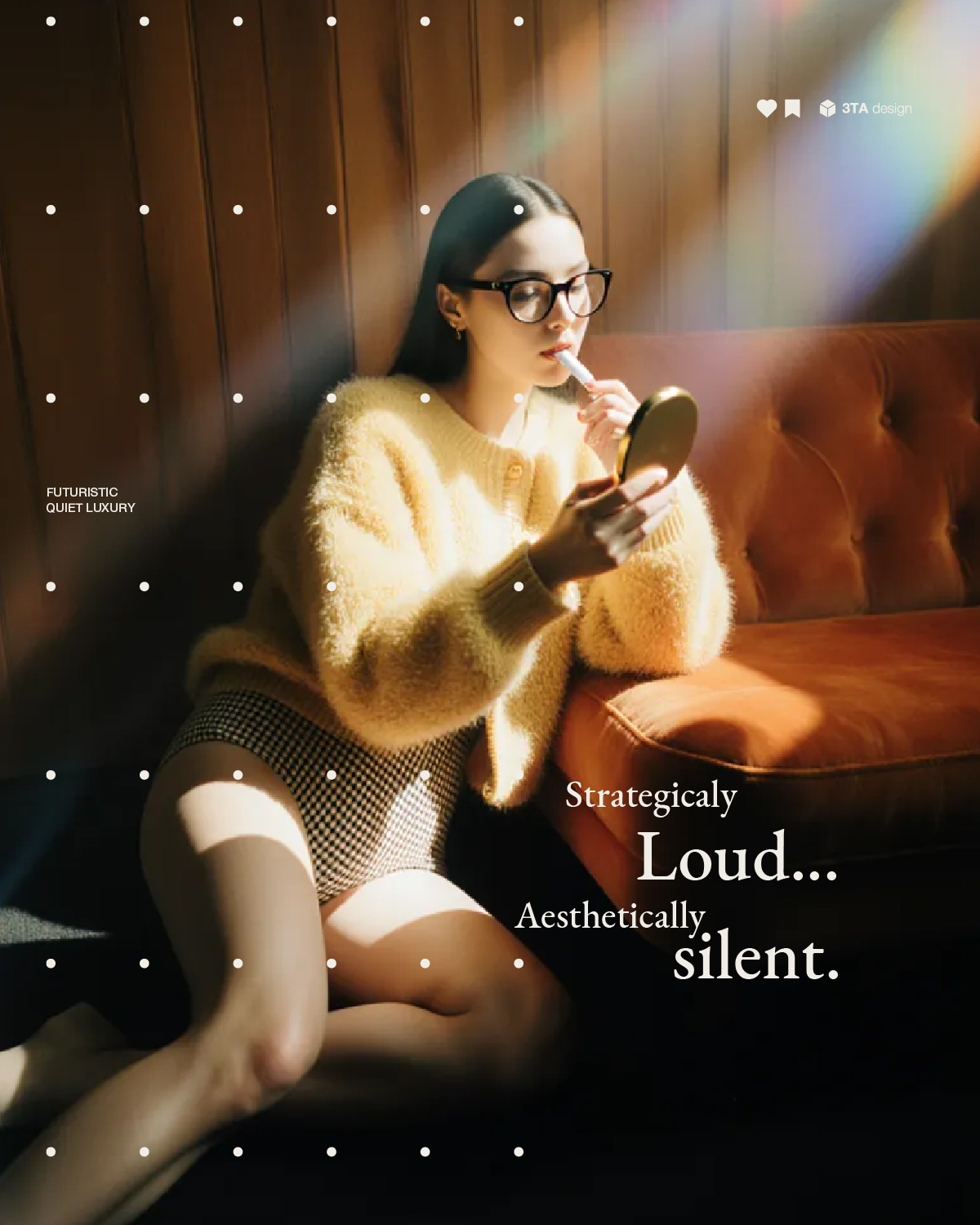 Silence is the ultimate power move.
In an era of constant digital screaming, authority belongs to those who don’t have to shout. We design for the high-end brand that understands that Strategically Loud impact comes from Aesthetically Silent execution.