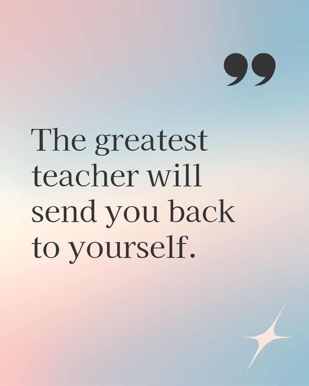 Test of a healthy religion—does the teacher send you back to yourself for authority, or keep you dependent on them?
From @you.are.another.me #spirituality #exvangelical #deconstruction