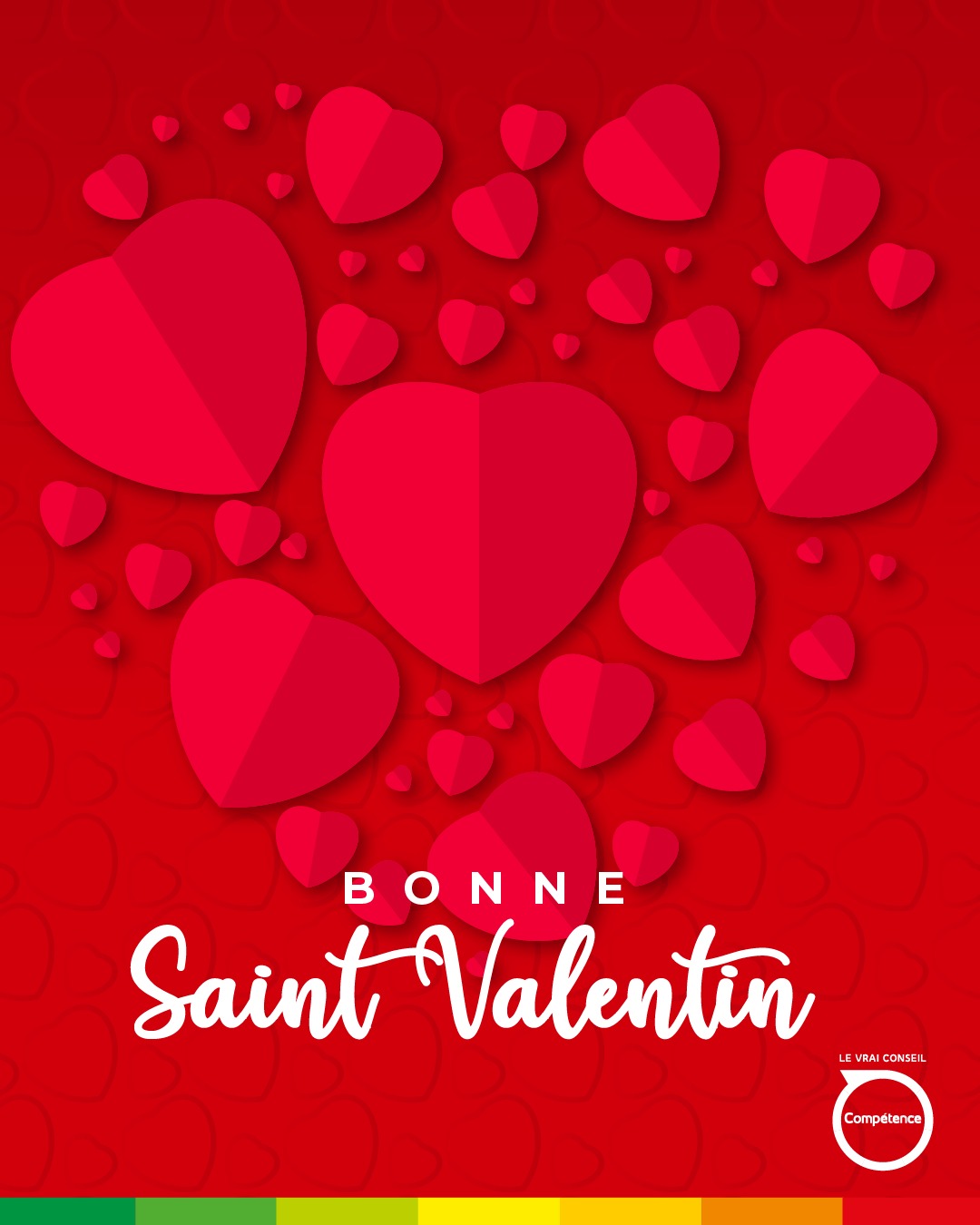 ❤️ Joyeuse Saint-Valentin ❤️
Aujourd’hui, on célèbre l’amour sous toutes ses formes : les petits gestes, les attentions du quotidien et les moments partagés.
Que ce soit à deux, en famille ou entre amis, profitez de cette journée pour faire plaisir… et vous faire plaisir 💕
Toute l’équipe Compétence vous souhaite une très belle Saint-Valentin, remplie de douceur et de sourires.
#SaintValentin #Amour #MomentsPartagés #MagasinsCompétendce #FêteDeLAmour