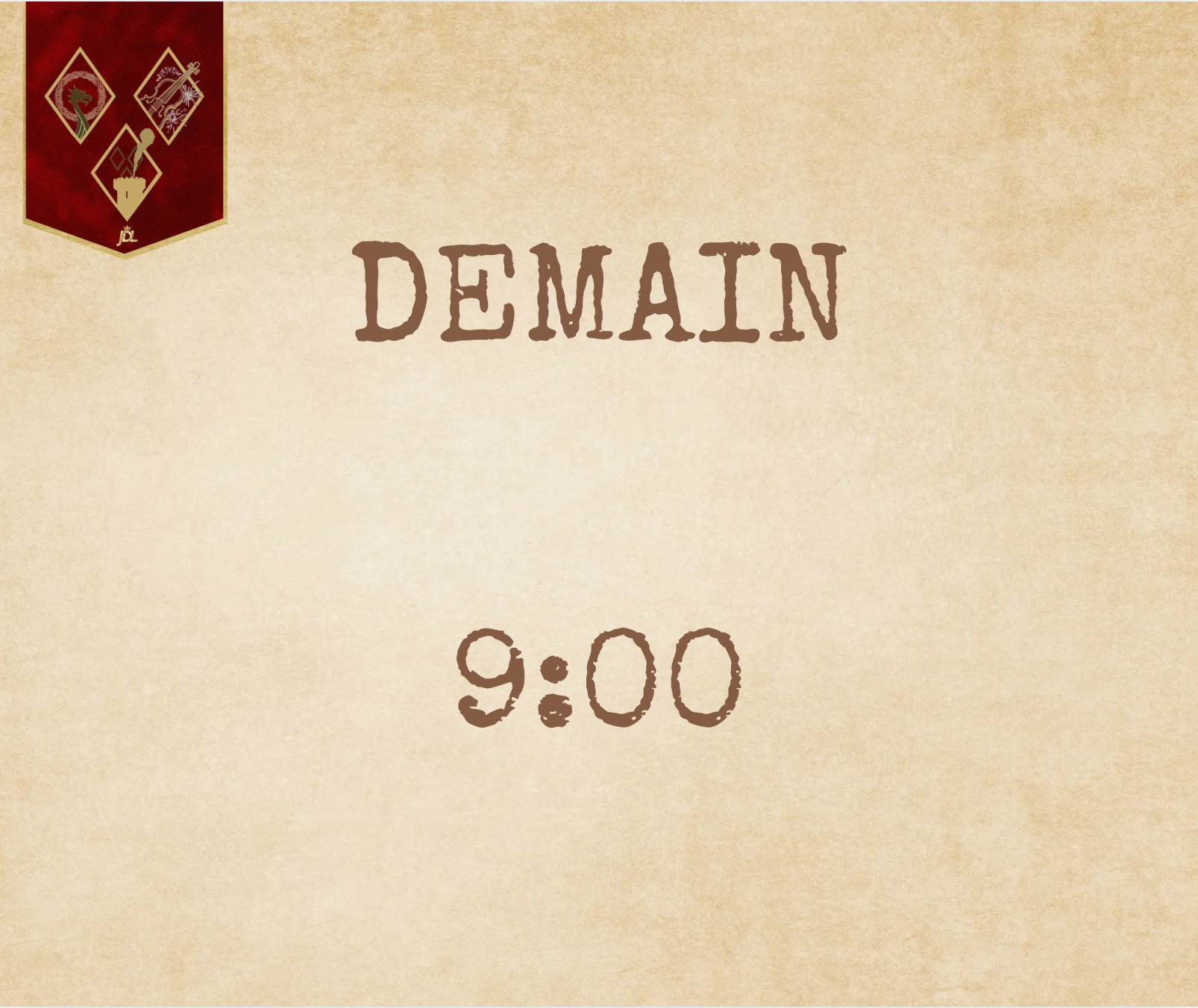 🗝️ 𝐀𝐋𝐄𝐑𝐓𝐄 : 𝐋'𝐀𝐕𝐄𝐍𝐓𝐔𝐑𝐄 𝐂𝐎𝐌𝐌𝐄𝐍𝐂𝐄 𝐃𝐄𝐌𝐀𝐈𝐍 !
Tenez-vous prêts ! Demain matin à 09h00, le Jardin des Légendes ouvre ses portes sur une aventure inédite. Un mystérieux manuscrit a été retrouvé et il ne s'ouvrira qu'à ceux qui sauront décrypter ses secrets.
LE JEU : Pendant 3 semaines, vous allez voyager à travers les époques : des Drakkars Vikings aux émotions du Dernier Panache, en passant par la Renaissance. ⚔️
À GAGNER : L'enjeu est de taille ! À l'issue de l'aventure, un GAGNANT sera tiré au sort parmi tous ceux qui auront réussi à fournir les 6 mots-clés corrects via le formulaire final le 8 février ! 🎁 (Le lot sera dévoilé durant l'aventure... restez aux aguets !)
COMMENT PARTICIPER ? 1️⃣ Soyez au rendez-vous demain à 09h00 pour le Chapitre 1. 2️⃣ Notez précieusement chaque mot-clé sur un carnet. 3️⃣ Ne donnez jamais les réponses en commentaires !
Qui est prêt à relever le défi et à tenter sa chance pour le tirage au sort ? Manifestez-vous en commentaires ! 👇
#EscapeGameJDL #PuyduFou #JeuConcours #Lancement #JardindesLégendes #Saison2026 #VoyageDansLeTemps