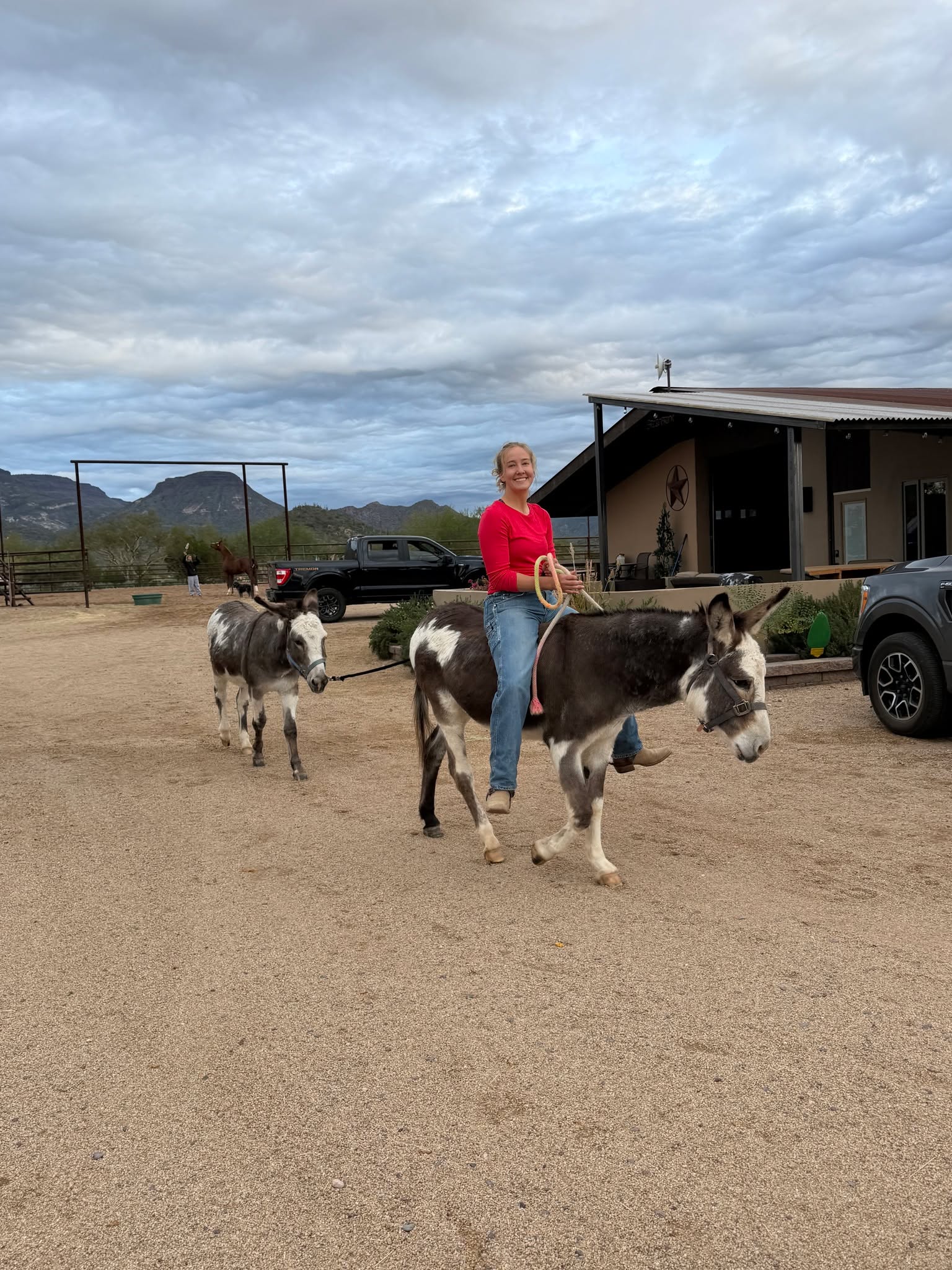 We LOVE having Verna back in town; Walt and Woody especially. There is just a special thing going on with this trio and we're all about it!