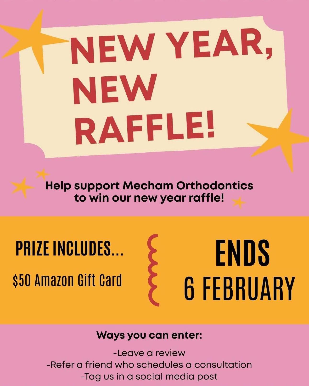 Starting the new year with a GIVEAWAY!
Win a $50 Amazon gift card by...
⭐Leaving a review
⭐Referring a friend
⭐Tagging us on socials
Ends on February 6th!