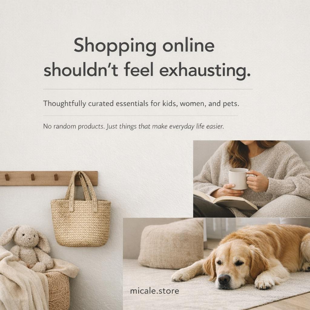 Shopping online should not feel exhausted, Micale.store