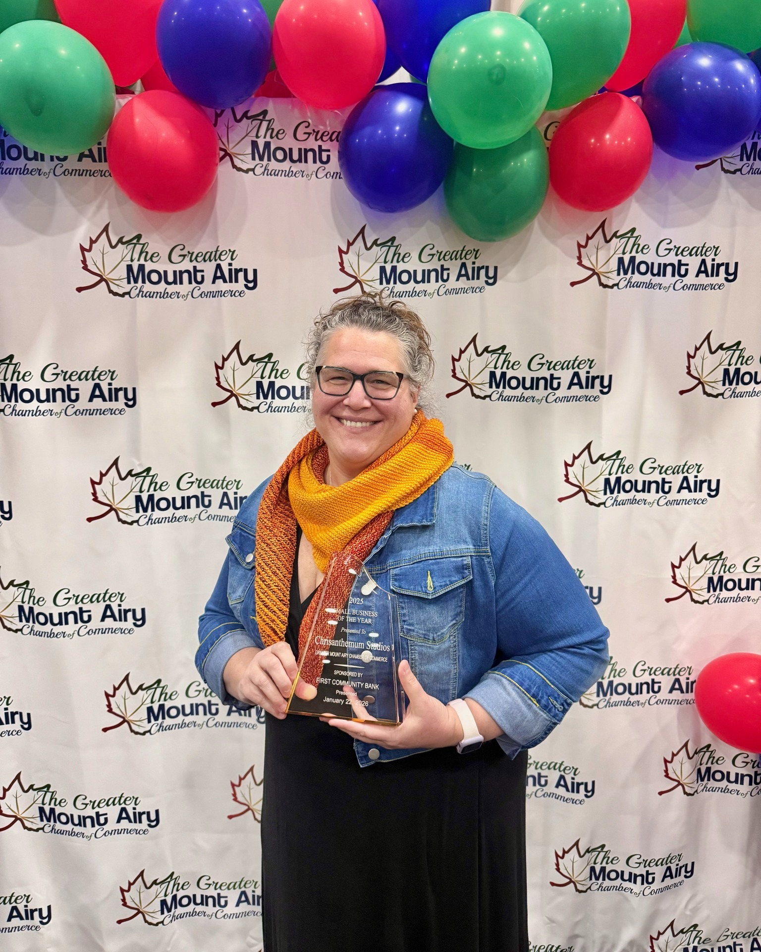 So honored and grateful to receive the Small Business of the Year Award at the @greatermtairychamber 's Annual Meeting last night. We appreciate our community, partners, and every maker who helped shape this journey. Thank you for believing in our dream and supporting local, handmade creativity. 💜
If you have not had the opportunity to visit our studio yet, we invite you to come see us on main street in @downtownpilotmtn when you have the chance!
#HandmadeEveryday #SupportSmall