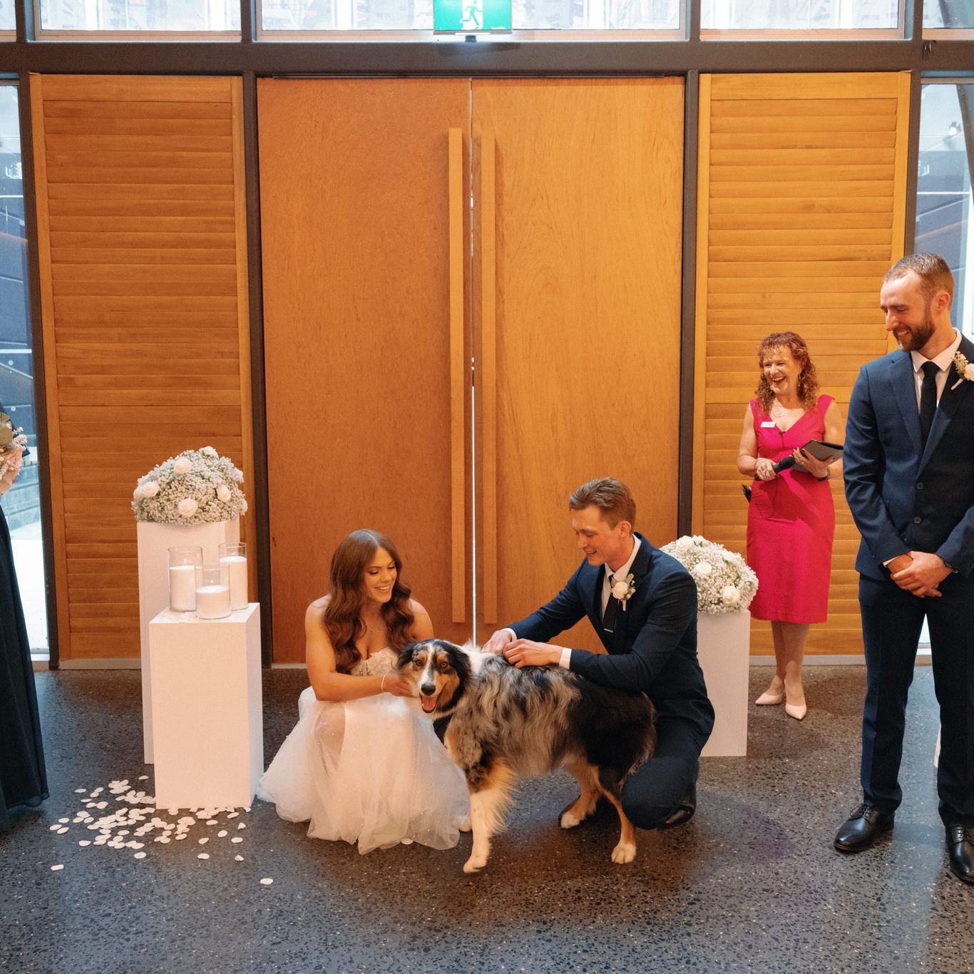 Should you have your pets at your wedding?
Absolutely!!!
Read my blog for tips and ideas as well as links to the best pet chaperones I've worked with!
https://www.tayloredcelebrations.com.au/post/pets-at-your-wedding
If you are looking for a celebrant who will help create the wedding you want, then contact me and let's chat!
Photos @corinnaanddylan
@chrisdicksonphotos
henrypaulphoto
#canberraweddings #canberracelebrant #canberraweddingcelebrant #canberramarriagecelebrant #tayloredcelebrations