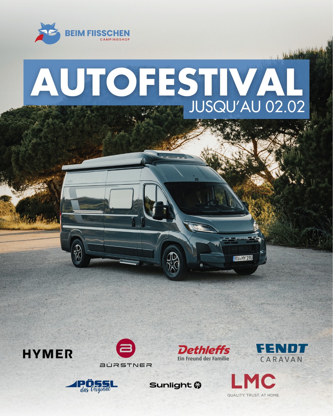 🇱🇺 Kommt laanscht, loosst iech vun eiser Ekipp beroden a profitéiert vun eise Konditiounen! 🚐
🇫🇷 Passez nous voir, laissez-vous conseiller par notre équipe et profitez de nos superbes conditions ! 🚐