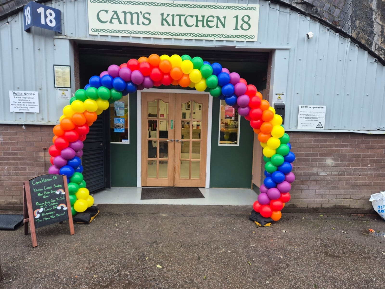 Today we created this balloon arch in loving memory of Cameron, on what would have been his 26th birthday.
This display is a tribute to a life that will always be remembered, and a love that never fades.
Forever in our hearts. 💙
