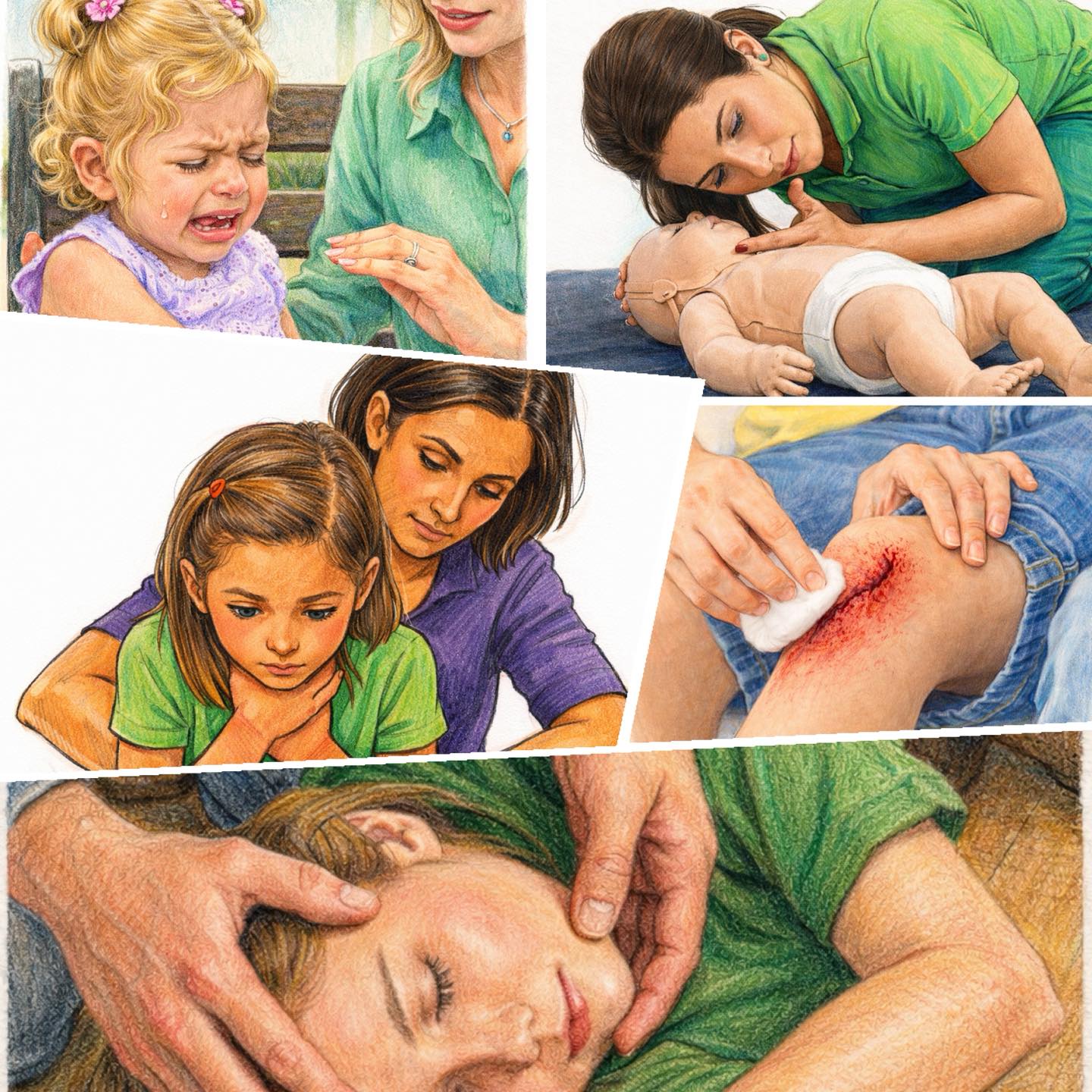 No one plans for emergencies. But when it is your child, knowing what to do can make all the difference. These are the core skills every parent and carer should feel confident with.
• Choking response
Knowing how to clear an airway safely in babies and children. This is one of the most time critical skills we teach.
• CPR for babies and children
CPR is different for children. Learning the correct technique builds confidence and removes panic if the worst happens.
• Severe bleeding control
Heavy bleeding can be frightening. Knowing how to apply pressure properly and when to act quickly matters.
• Unconsciousness and recovery position. If a child collapses, knowing how to protect their airway while help is on the way is vital.
• Burns and scalds
Hot drinks and cooking accidents are common. Early first aid can significantly reduce injury severity.
• Head injuries and falls
When to watch, when to worry, and when to call for help.
• Febrile seizures
Understanding what they look like and what to do helps parents stay calm and supportive.
• Calling 999 with confidence
Knowing what information to give and what to expect on the call can save valuable time.
First aid is not about being perfect. It is about being prepared enough to act.
At DTMK Training Services we deliver realistic, supportive first aid training designed for real family situations. No pressure. No judgement. Just practical skills that stay with you.
Ready to learn life saving skills?
Message us today to book your course or find out more about our training.
https://training.dtmk.co.uk
enquiries@dtmk.co.uk
01908 112111
#BystandersToLifesavers #NobodyLeftWithoutCare #PreparedPeople #StrongerFamilies #DTMK #FirstAid #FirstAidTraining #MiltonKeynes #Buckinghamshire #Bedfordshire #Northamptonshire #Oxfordshire