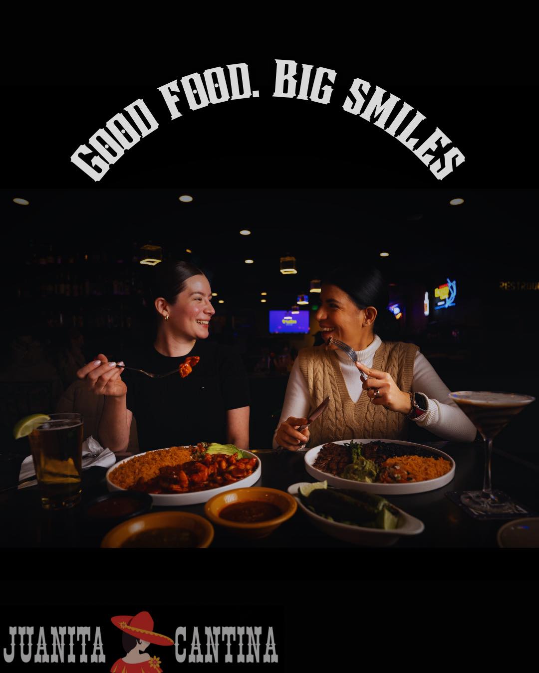 😊🌮 Juanita Cantina 🌮😊
Good food, great flavors, and smiles that make you feel at home.
Come enjoy delicious eats and welcoming vibes at Juanita Cantina.
#GoodFoodGoodVibes #JuanitaCantina #SmilesIncluded