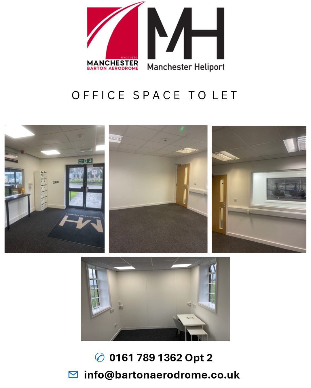 Looking for a unique location for your business, not far from the city centre and close to all the major motorway links? Give us a call ☎