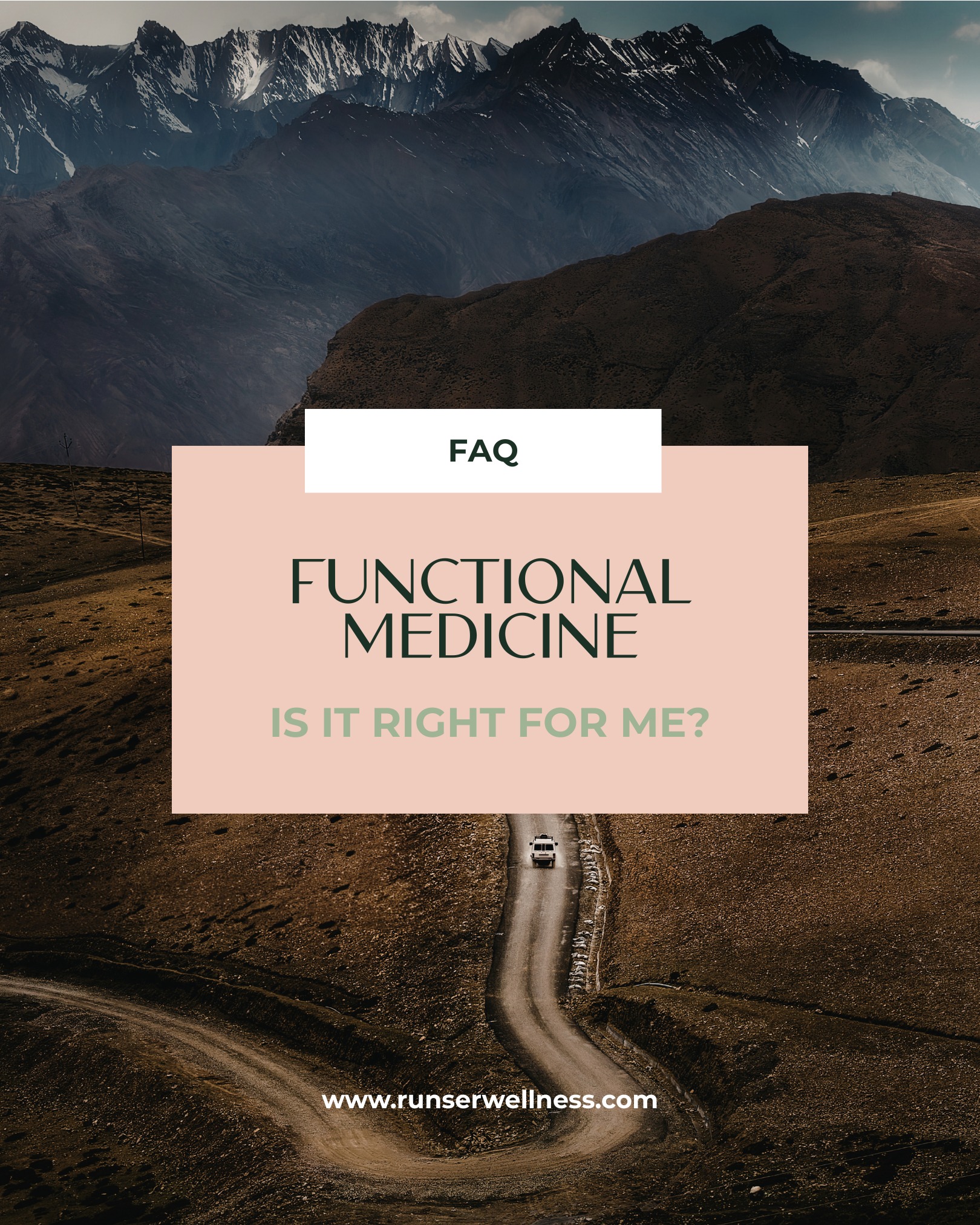 If you're looking for a holistic approach to health that goes beyond just treating symptoms, functional medicine could be a good fit!
Here are some signs:
1. You're managing chronic health issues without progress.
2. You want a personalized health plan tailored to your needs.
3. You believe in treating the whole person, including emotional and lifestyle factors.
4. You're ready to actively participate in your healing journey.
If this resonates with you, let’s explore how functional medicine can support your wellness.
Book a FREE discovery call today!
#FunctionalMedicine #WellnessJourney #RunserWellness