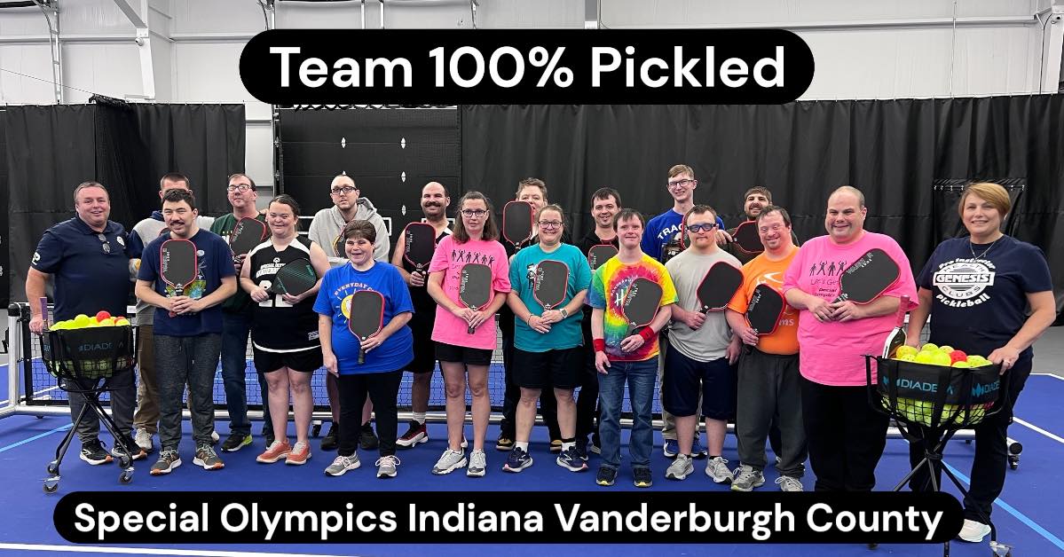 Our team has made remarkable strides in just 17 weeks, and we are eager to build on this momentum, from mastering ground strokes and volleys to understanding the strategic distinction of various shots, which will serve us well in our first tournament this September.
And a big thank you to Genesis Tri-State Athletic Club for donating the court time for our team! #viral #specialolympics #athlete #pickleball #pickleballaddict #fyp #fitness