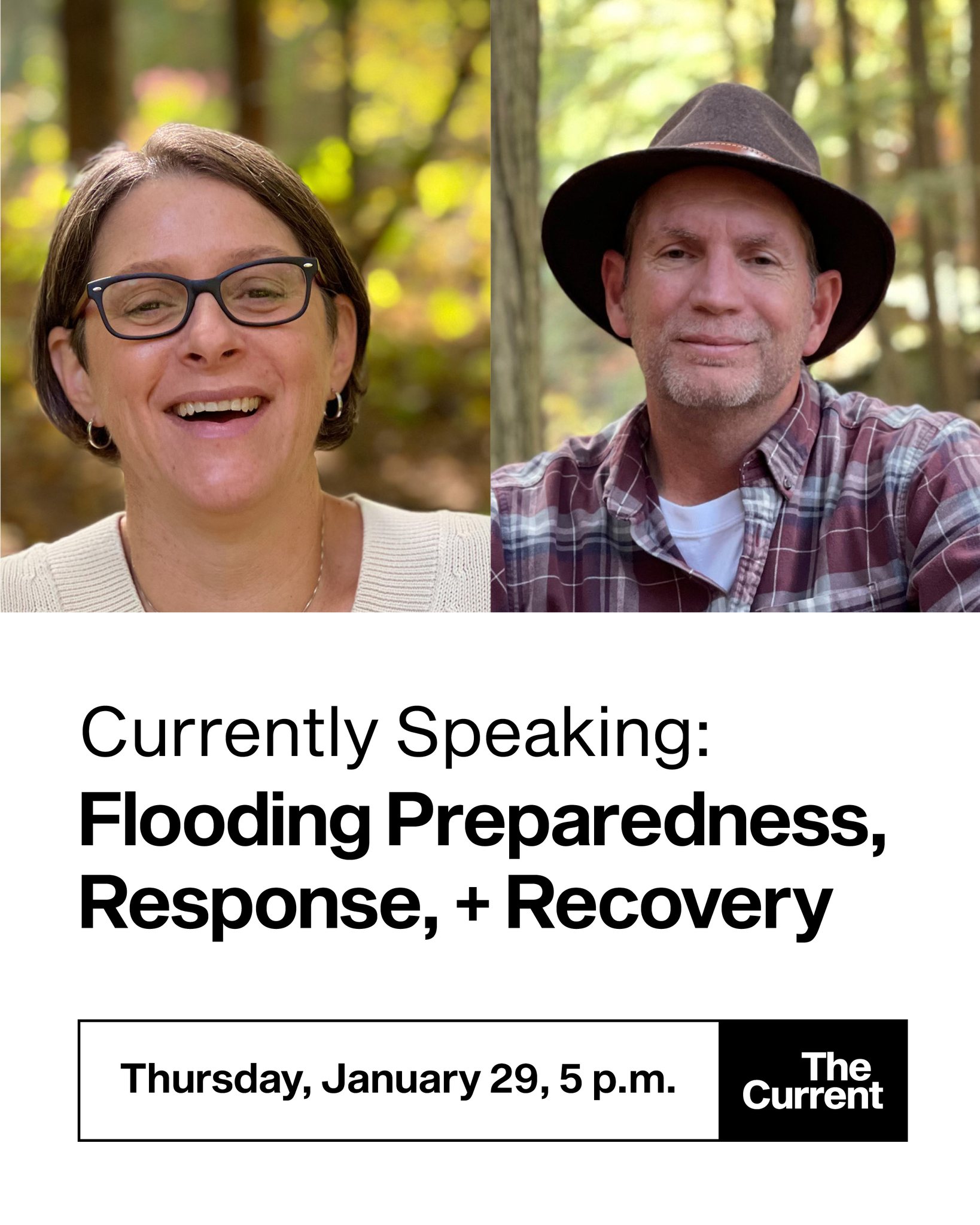 Join us for our first public program of the new year!
THURSDAY, January 29 at 5 p.m.
💧 Currently Speaking: Flooding Preparedness, Response, + Recovery
Matthew Ward from the Vermont Department of Health and the Medical Reserve Corp and Sarah Henshaw from the Lamoille Area Recovery Network will discuss their organizations' missions and impact on communities affected by flooding and flooding preparedness, response, and recovery. They will tie the increasing likelihood of floods to climate change and promote ways for community members to increase their civic engagement and contribute to the recovery of those with unmet needs through volunteer opportunities and donations.
Free and open to all.
RSVP and see a list of other upcoming public programs at thecurrentnow.org/publicprograms (🔗 in bio).
.
.
.
@thecurrenteducation @gostowe @stoweartsandculture #floodingresponse #recovery #currentlyspeaking #publicprogram