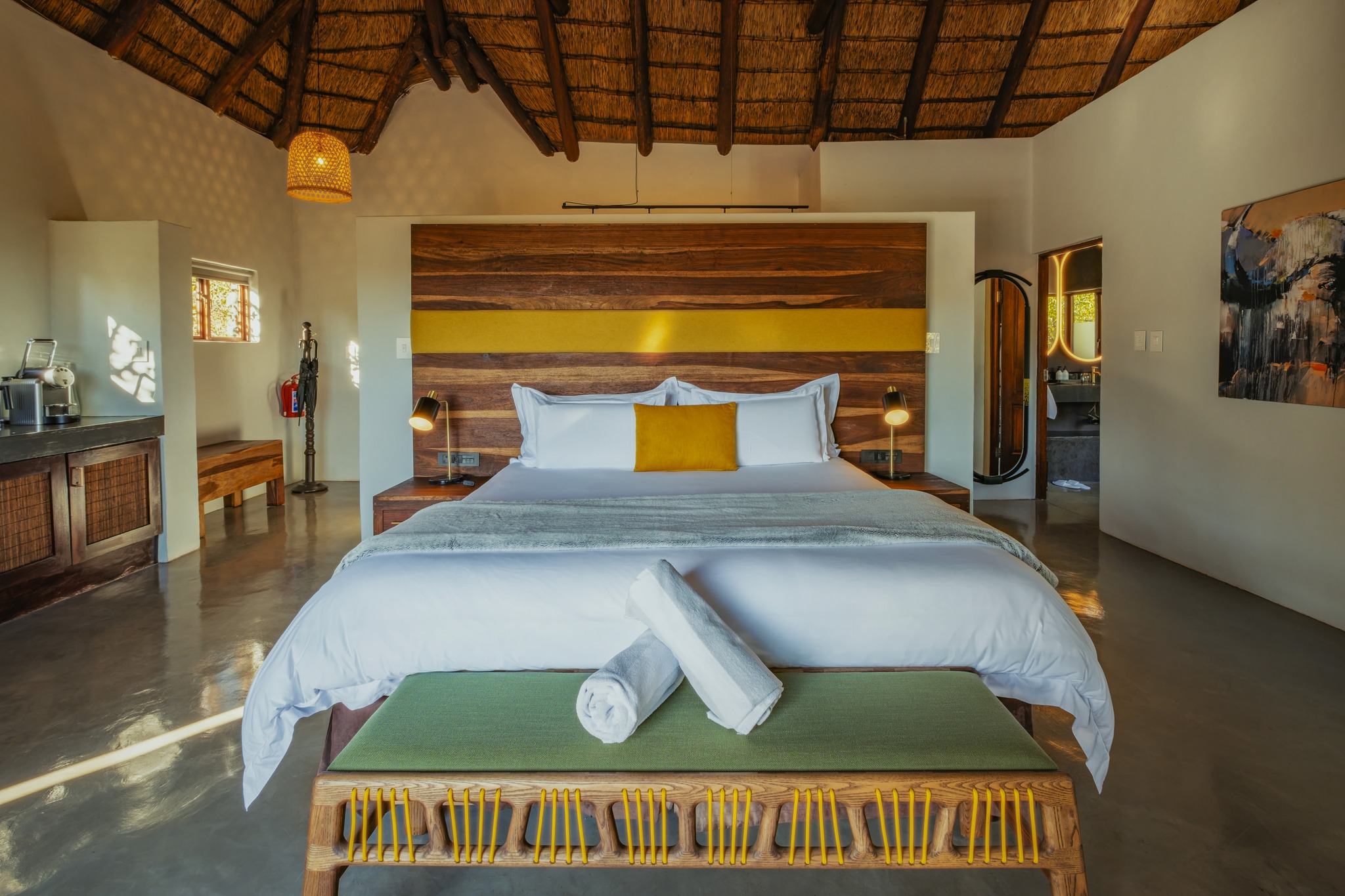 The Classic Suite invites you to unwind, breathe deeply, and feel at home in the wild, with a private jacuzzi to melt into after a day in nature.
#57Waterberg #ClassicSuite #BushLuxury #SafariStay