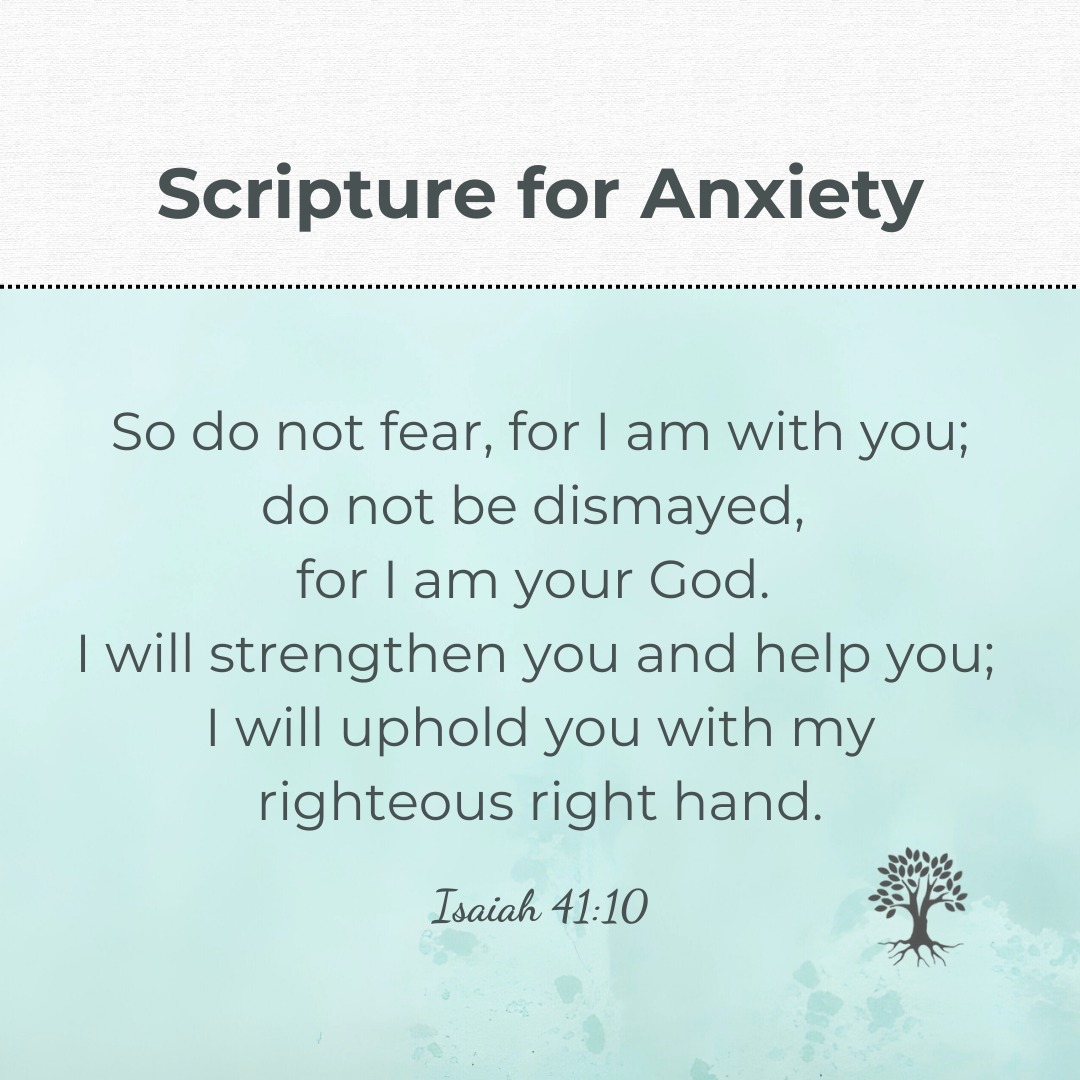 Anxiety can make us feel shaky, overwhelmed, and unsure of what’s coming next. It whispers that we are on our own and that we don’t have what it takes to get through this moment.
But God speaks something different.
He is with you.
He is your God.
He is the one who strengthens, helps, and upholds you even when your body feels tired and your heart feels afraid.
Today, if fear feels close, pause and remember that you are not standing on your own strength. You are being held, securely and faithfully, by His righteous right hand.
#ScriptureForAnxiety #FaithOverFear #PeaceInGod #ChristianCounseling #RootedInTruth #GodIsWithYou #BiblicalEncouragement #AnxietySupport #YouAreNotAlone #HeldByGod #RootedHopeCounseling